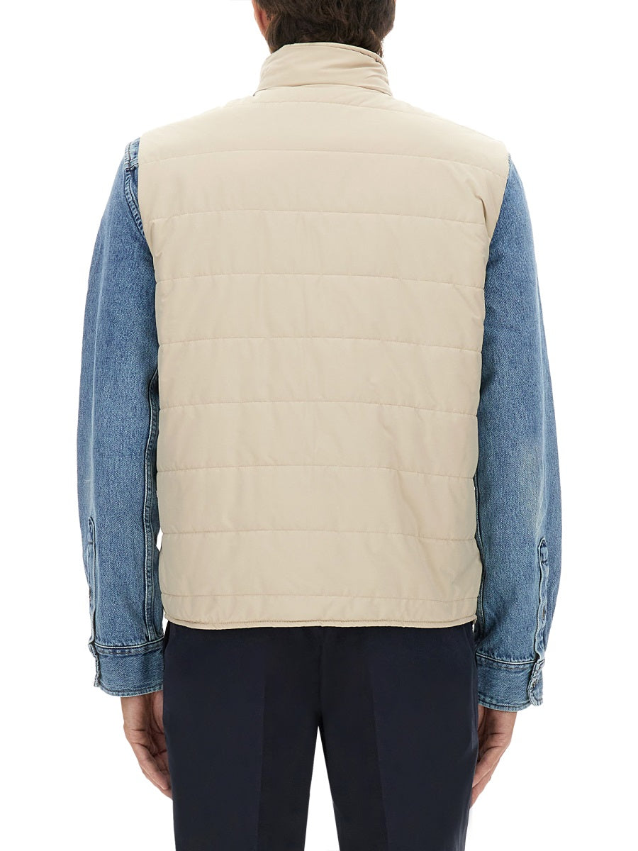 FAY Men's Quilted Vest - Size L
