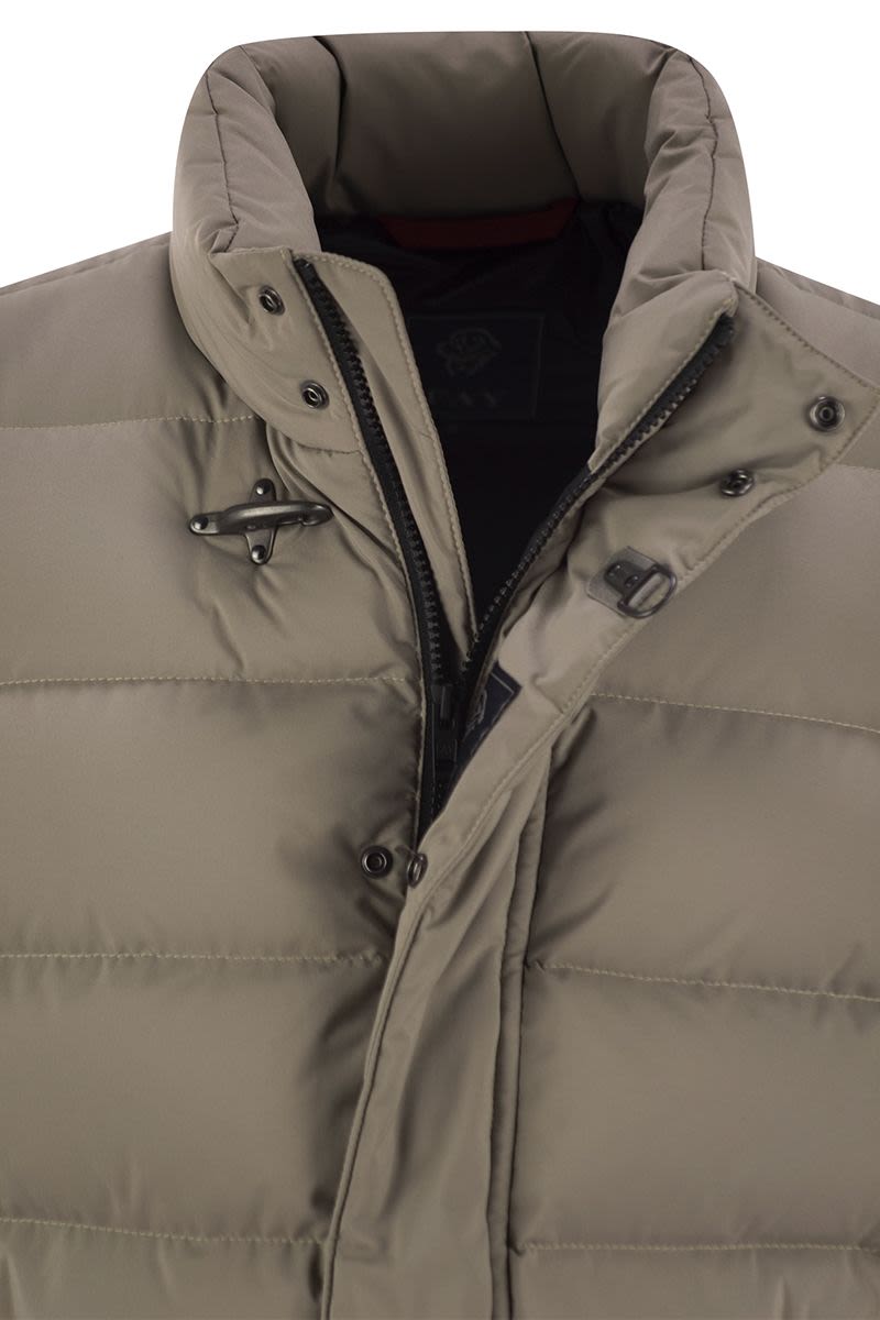 FAY Men's Quilted Down Vest - Regular Fit