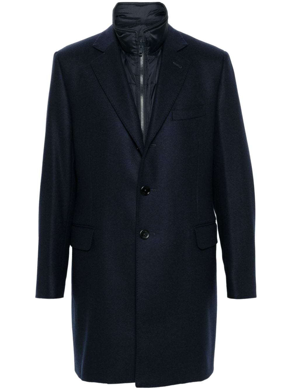 FAY Layered Wool Blend Jacket for Men
