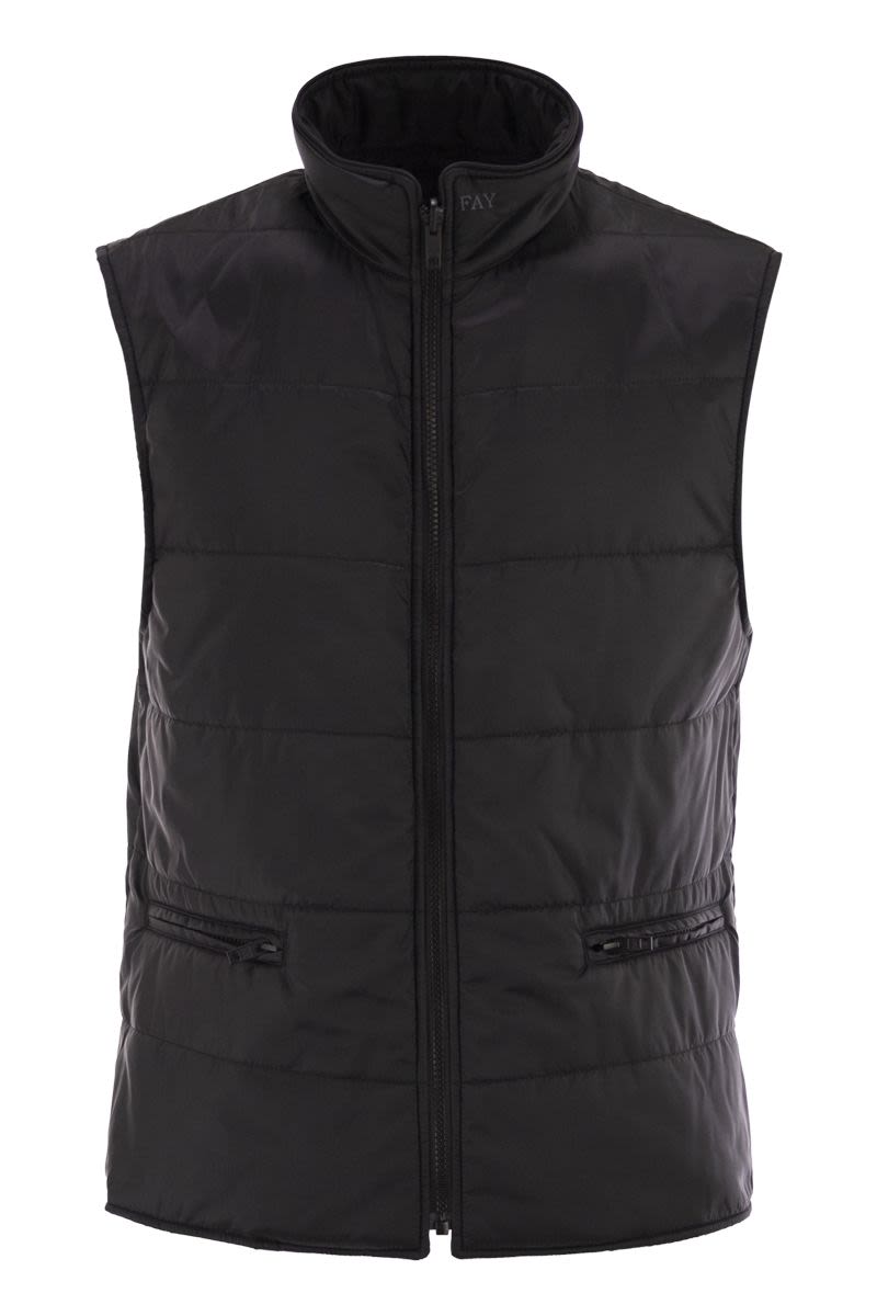 FAY Men's 3-in-1 Wool and Cashmere Double Jacket