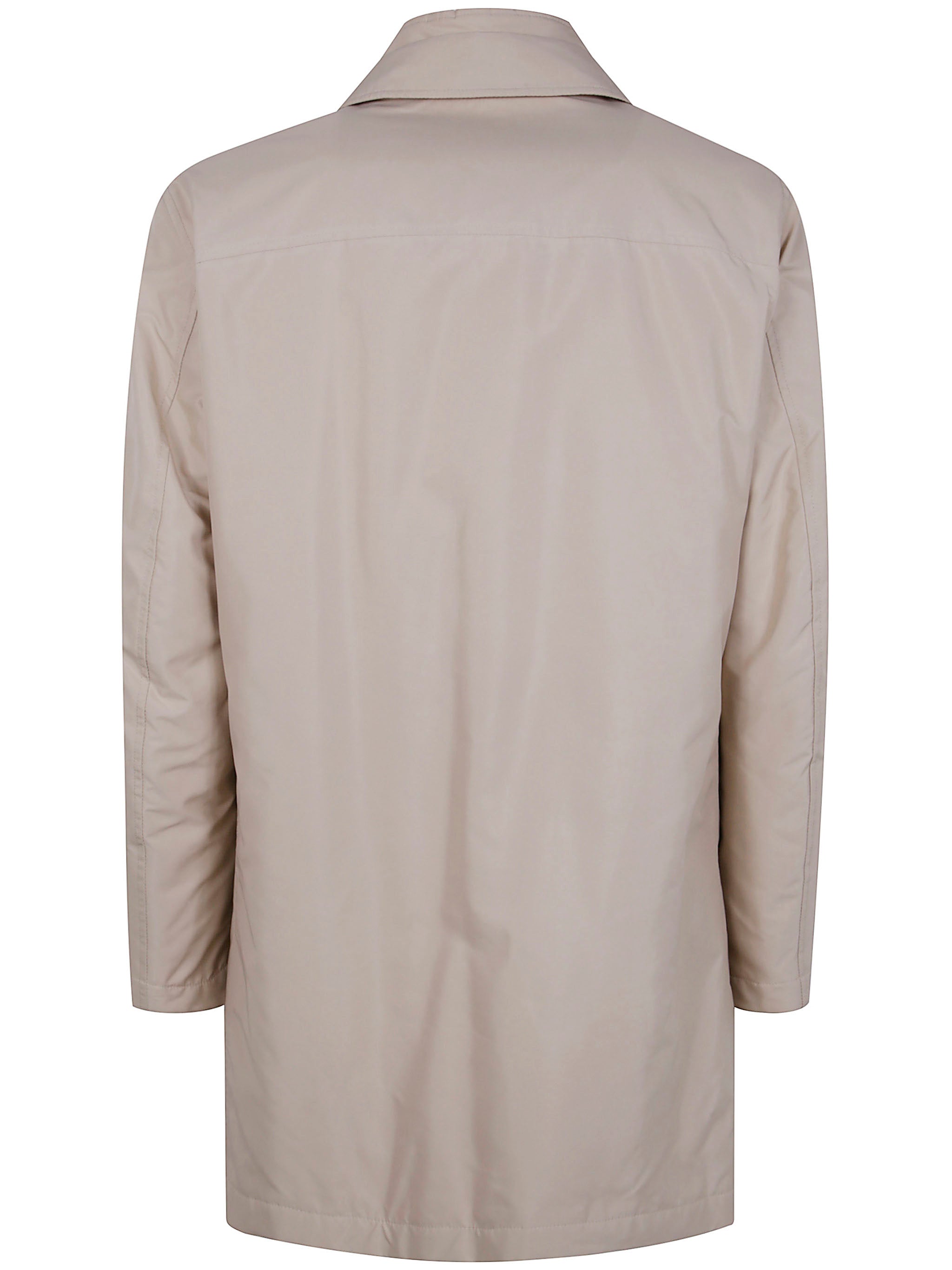 FAY Contemporary Raincoat with Double Front Construction