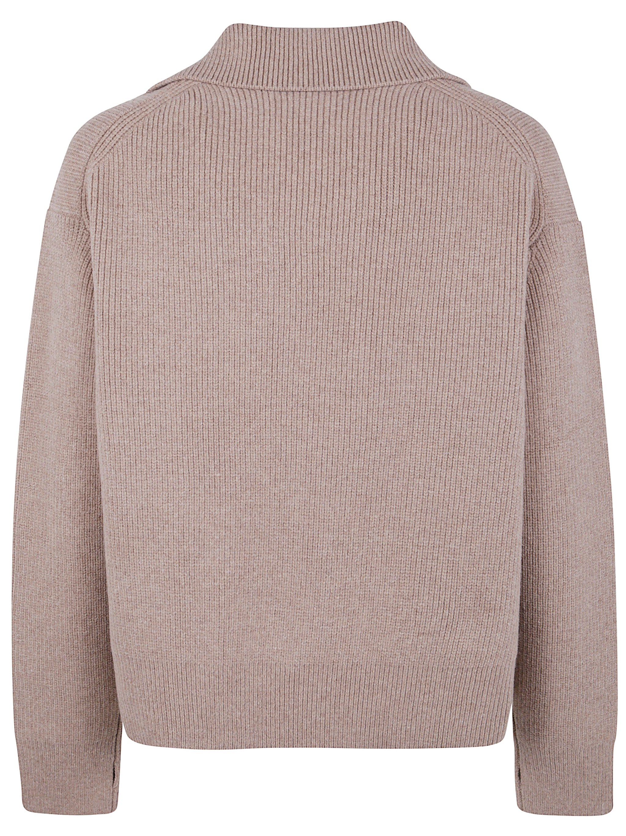 STUDIO NICHOLSON Men's Nash Rib Polo Collar Jumper