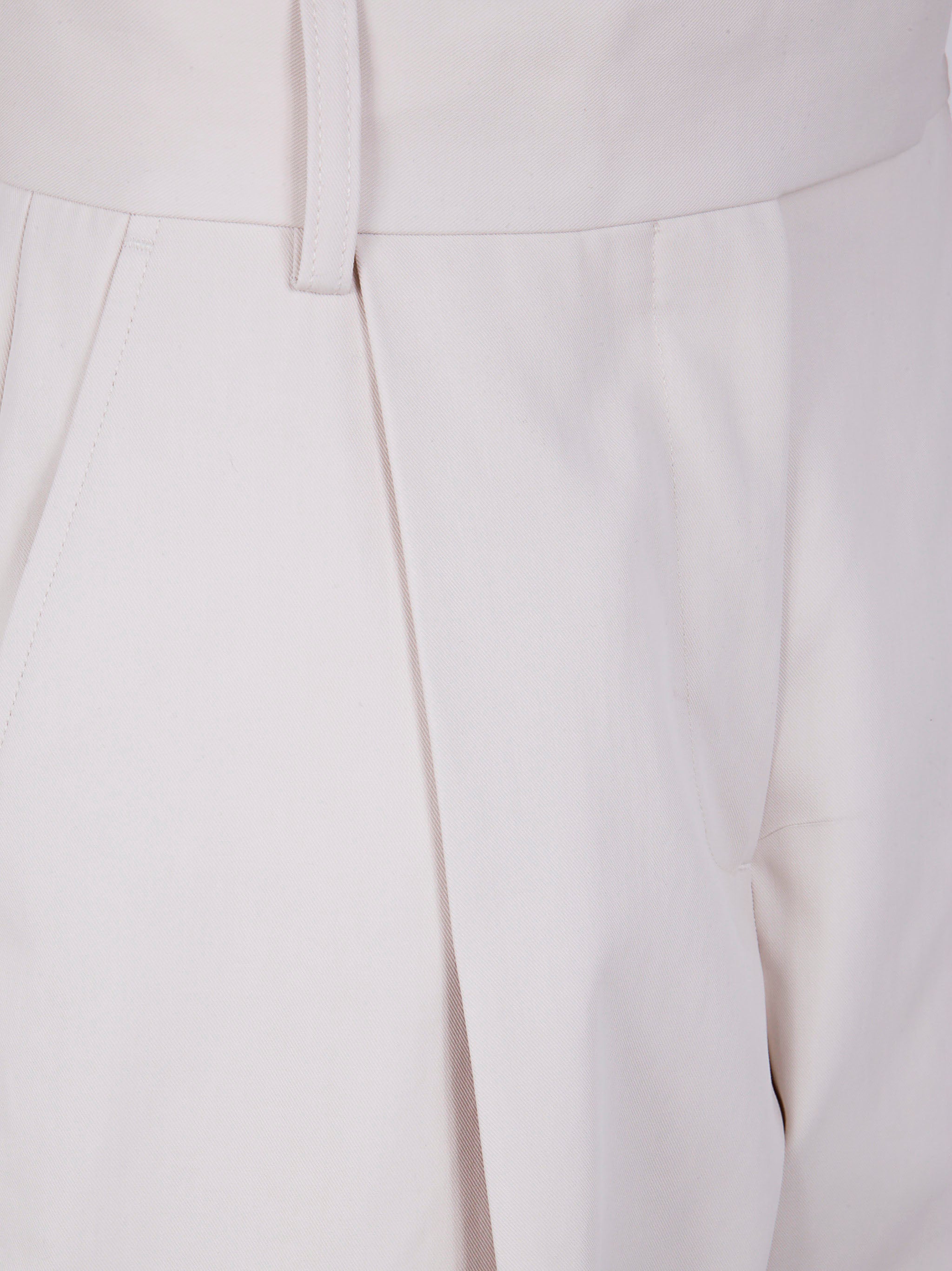 STUDIO NICHOLSON Double Pleat Wide Leg Trousers for Women