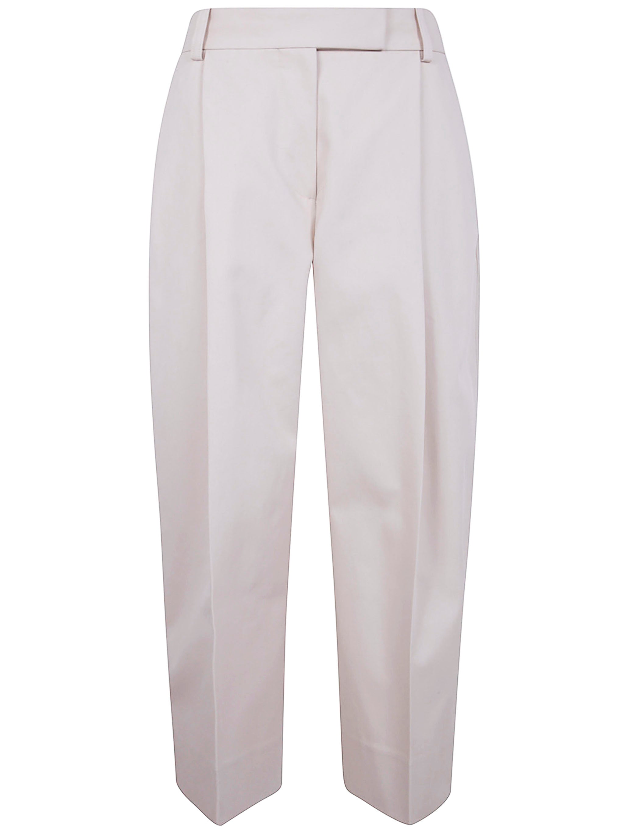STUDIO NICHOLSON Double Pleat Wide Leg Trousers for Women