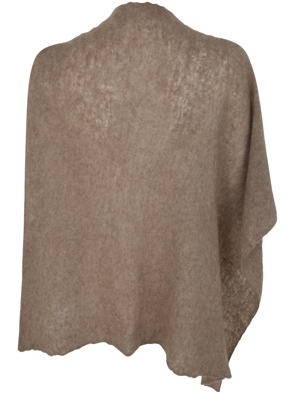 MIRROR IN THE SKY Open Knit Poncho for Women - Fall/Winter Style