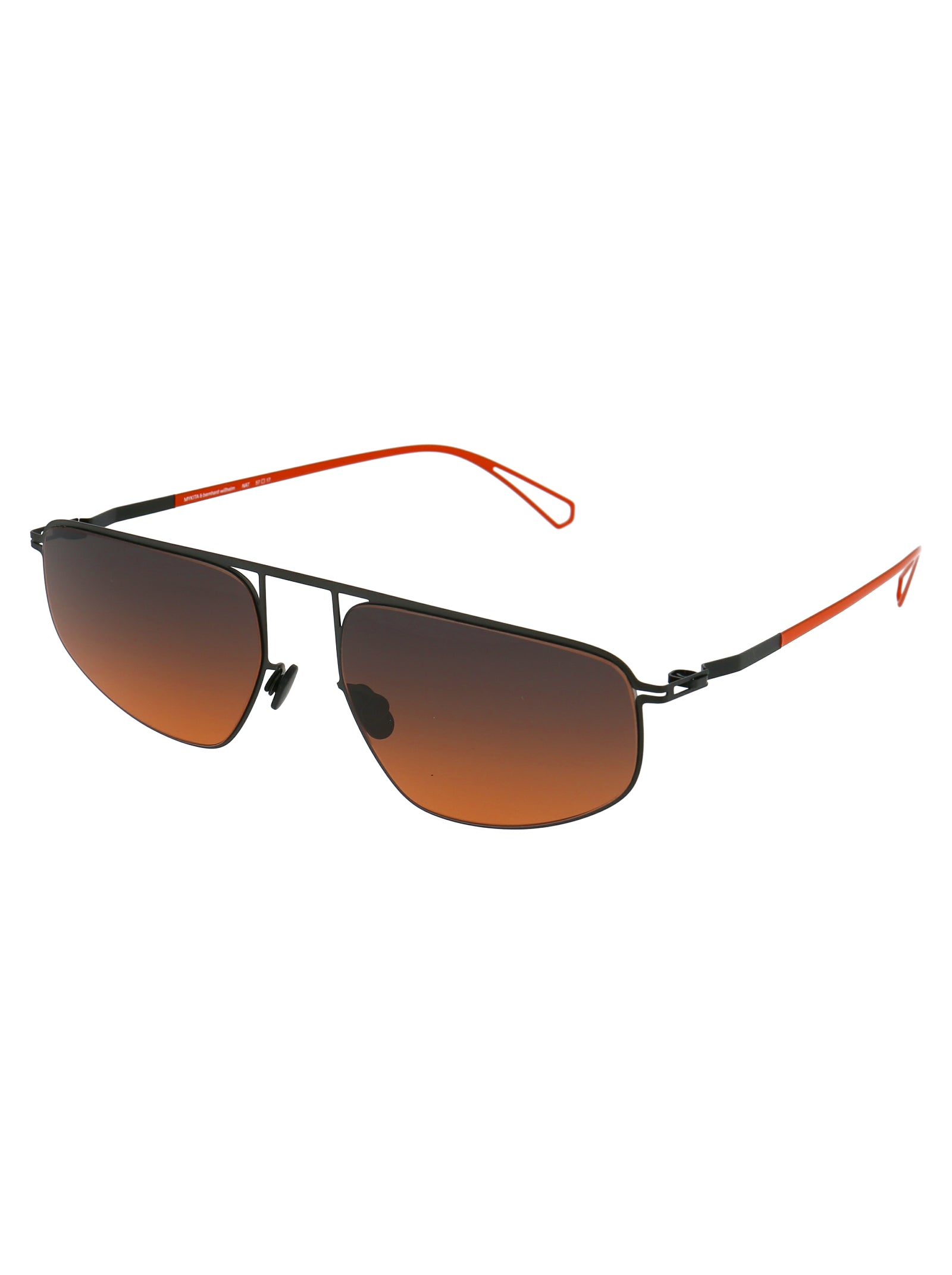 MYKITA Sleek Steel Frame Sunglasses