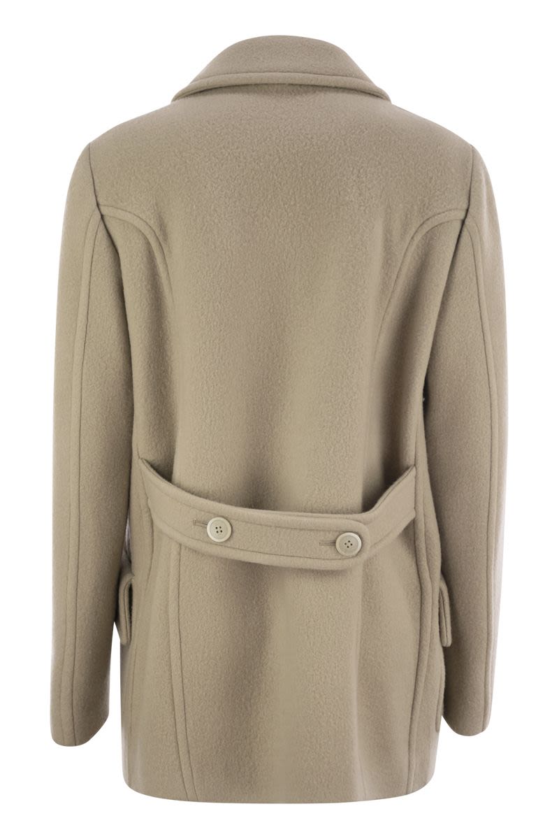 FAY Wool and Cashmere Peacoat - Women's