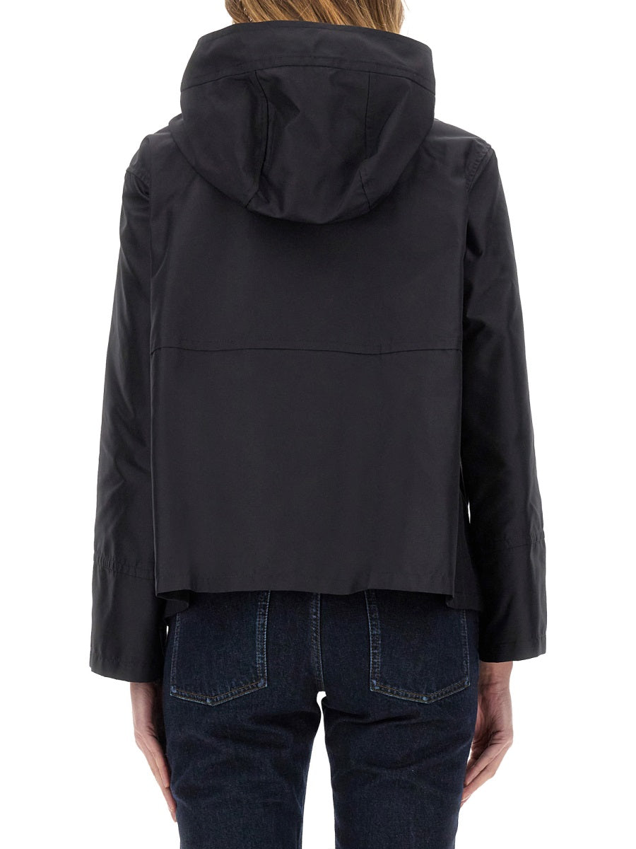 FAY Stretch Gabardine Caban Jacket - Size S