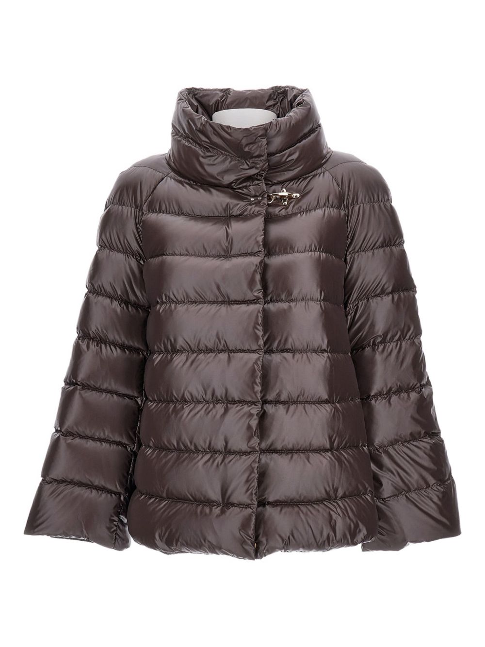 FAY Quilted Cape Down Jacket with Zip for Women
