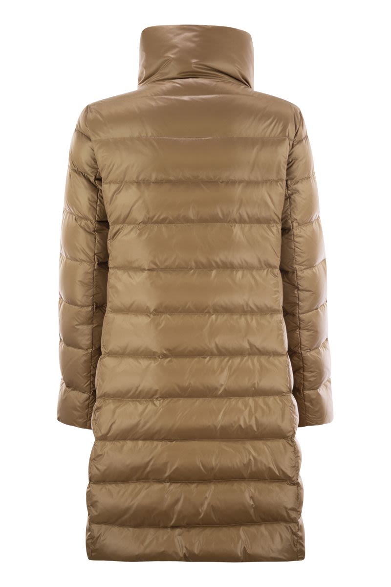 FAY Long Down Jacket with Hook for Women