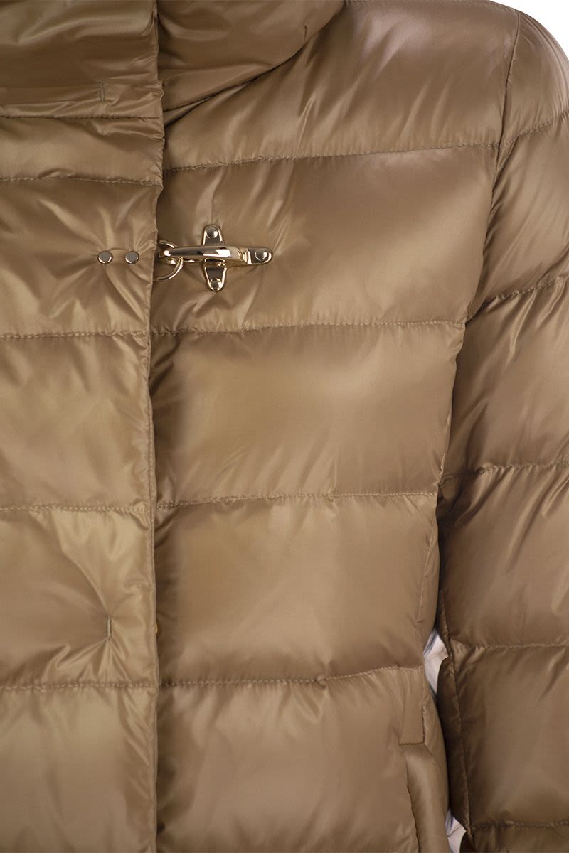 FAY Long Down Jacket with Hook for Women