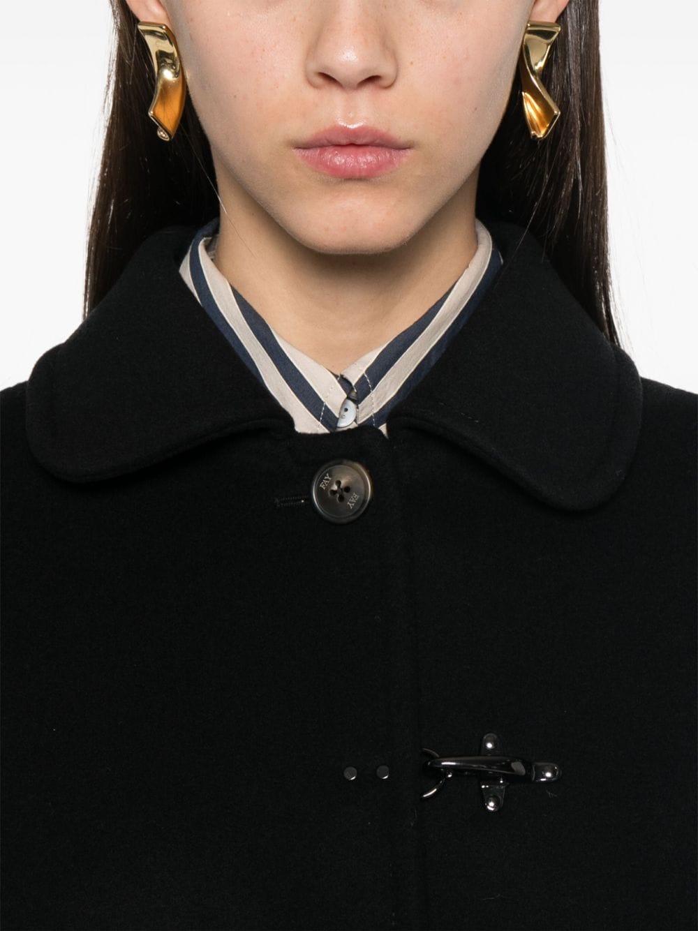FAY Elegant Single-Breasted Mini Jacket