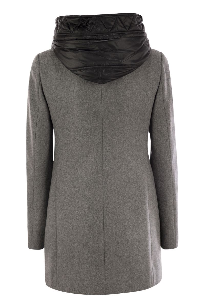 FAY Women's Toggle Jacket in Wool Cloth