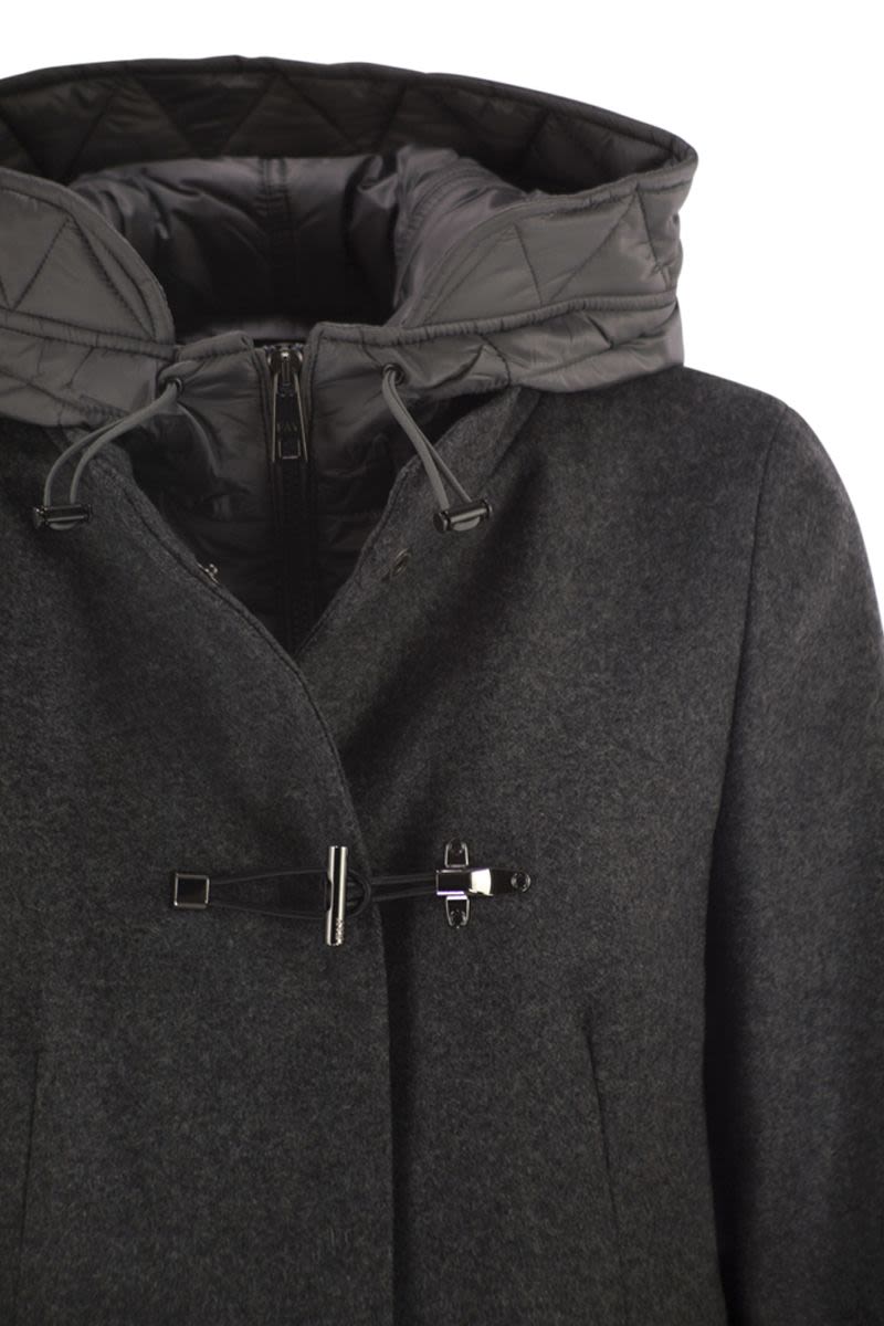 FAY Toggle Jacket with Urban Feminine Touch