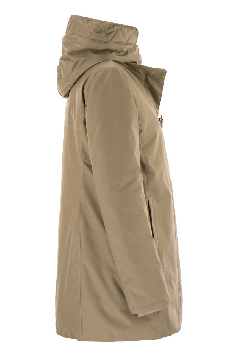 FAY Technical Gabardine Toggle Jacket