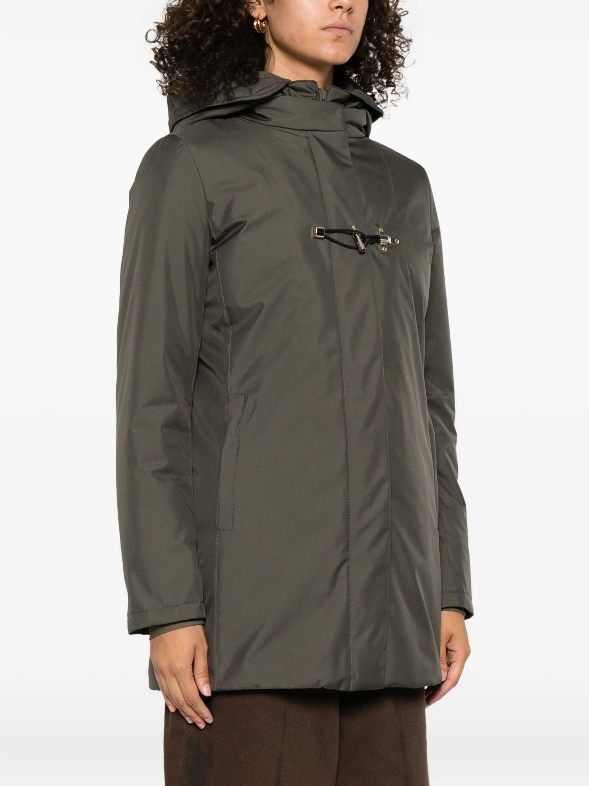 FAY Women's Technical Gabardine Toggle Jacket