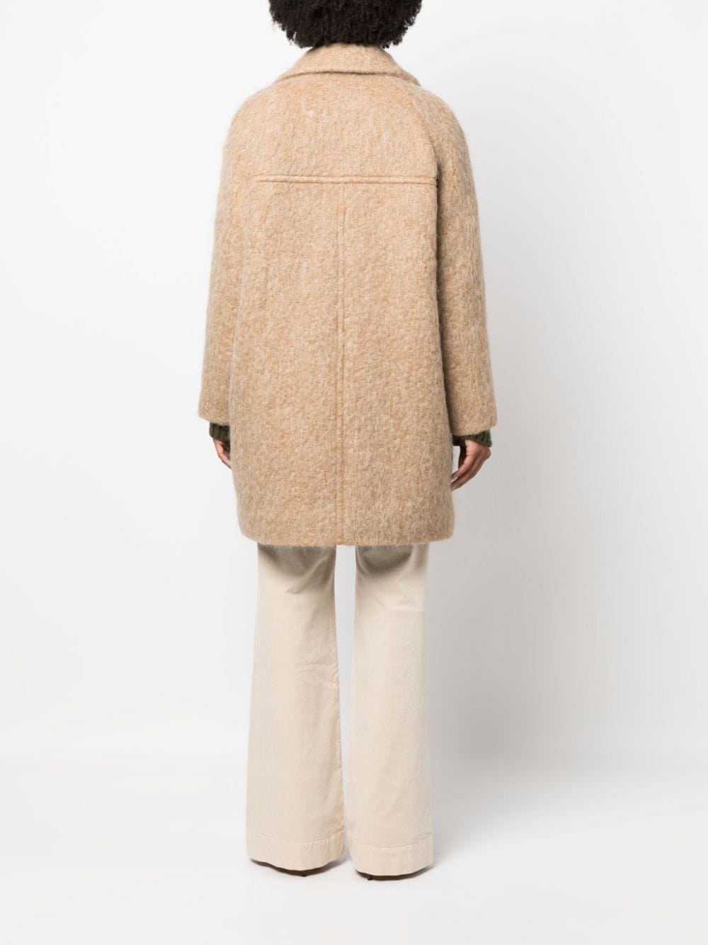 FAY Double-Breasted Wool Blend Jacket