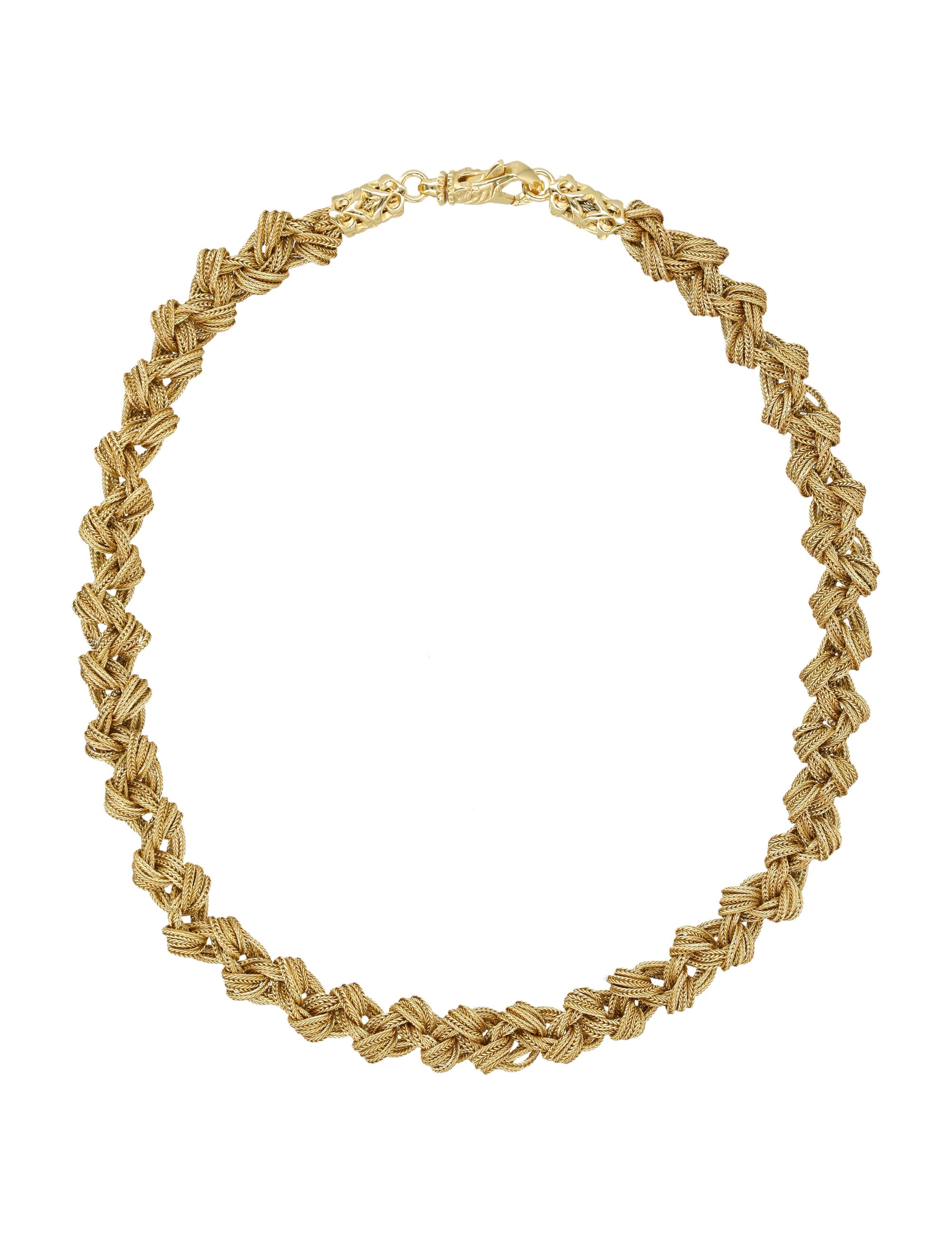 EMANUELE BICOCCHI Timeless Rope Knot Necklace