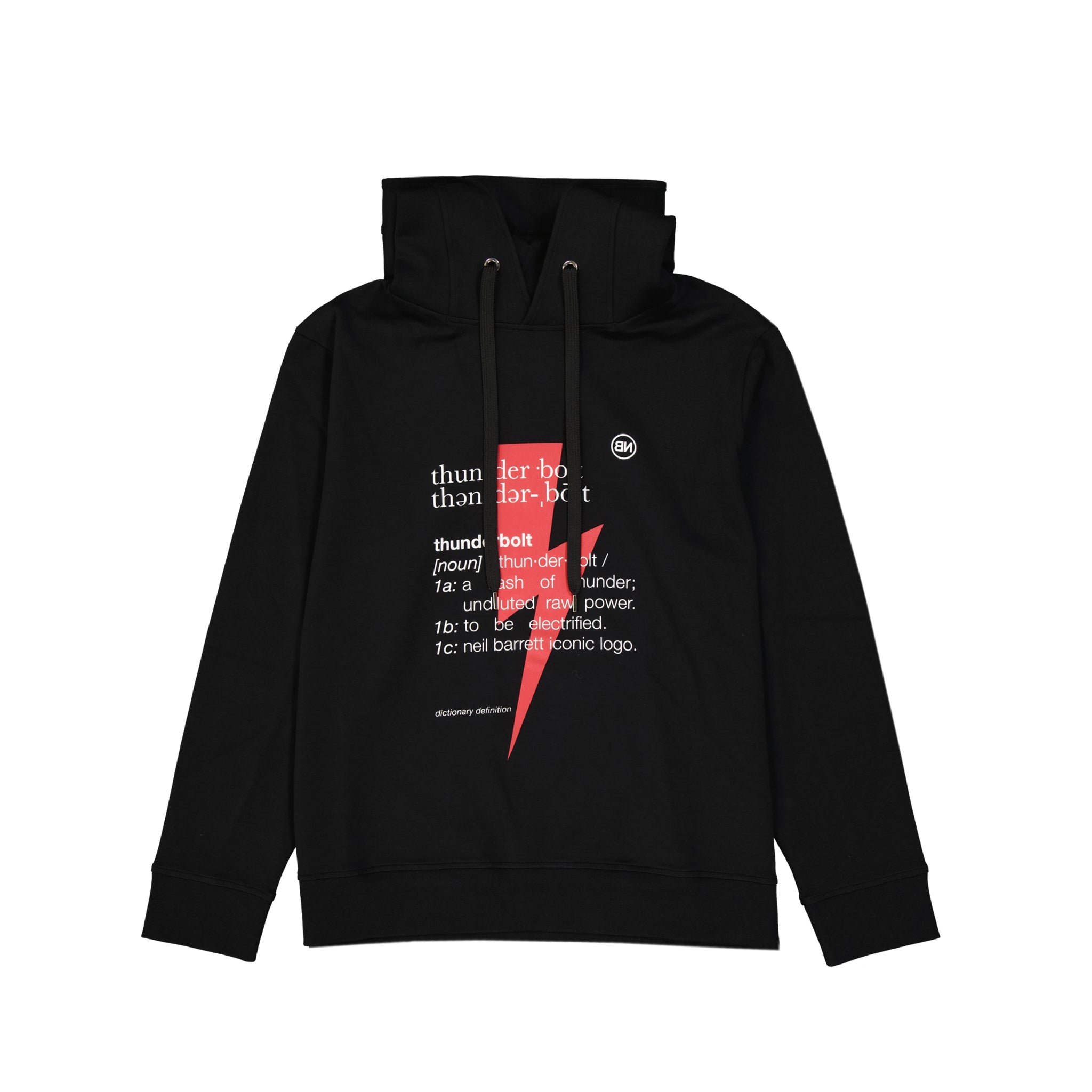 NEIL BARRETT Hooded Sweatshirt for Men - Spring/Summer 2026