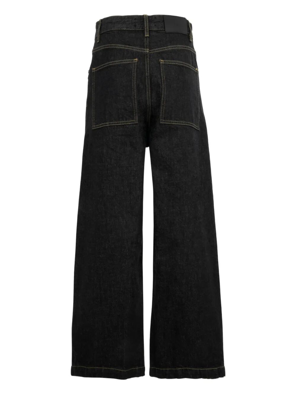 STUDIO NICHOLSON Curved Leg Denim Pants for Women