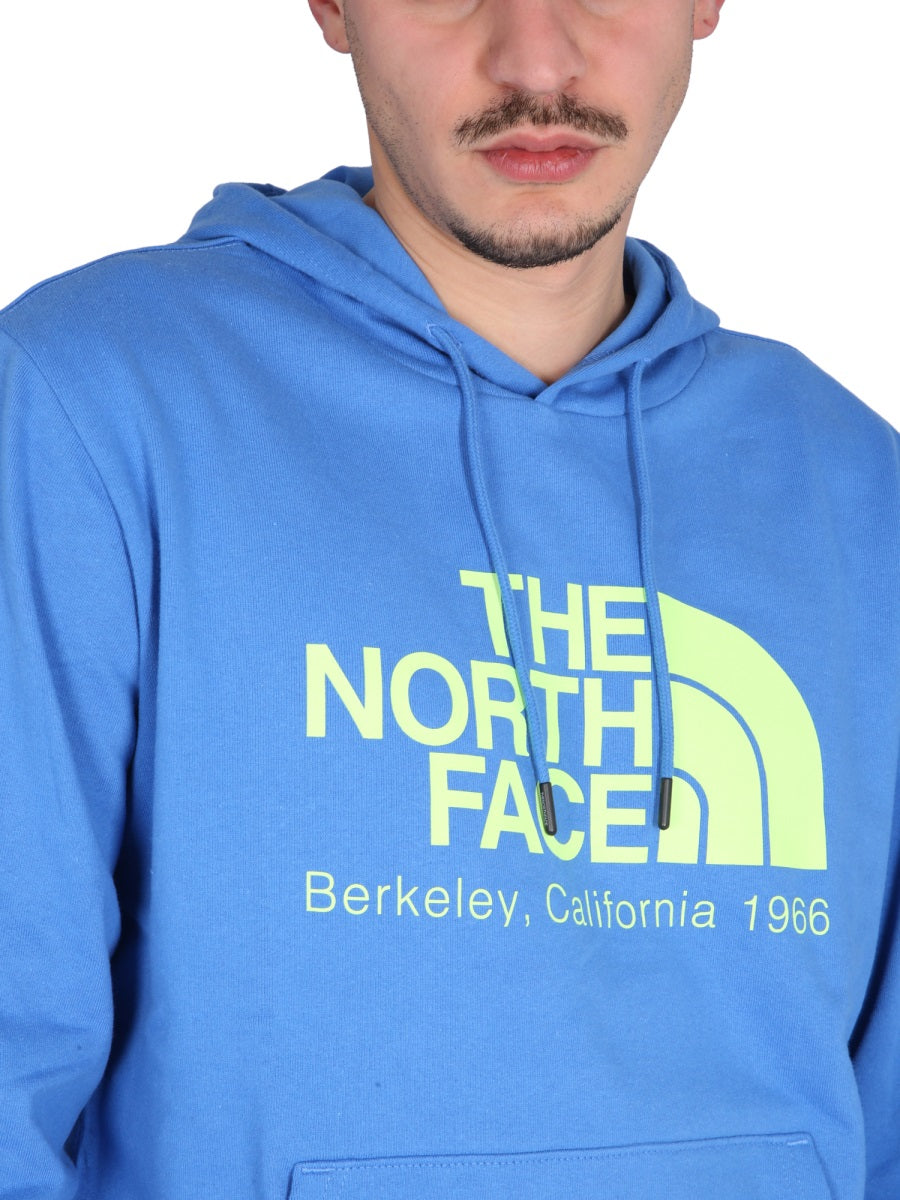 THE NORTH FACE Embroidered Logo Sweatshirt with Drawstring Hood for Men