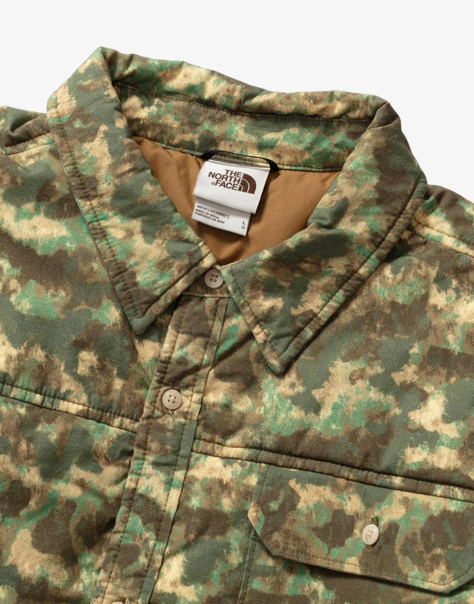 THE NORTH FACE Camo Stuffed Shirt Jacket