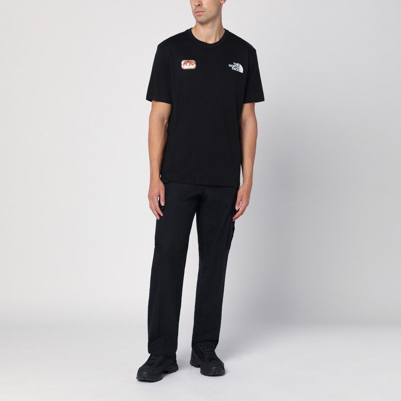 THE NORTH FACE Cotton T-Shirt with Unique Prints for Men