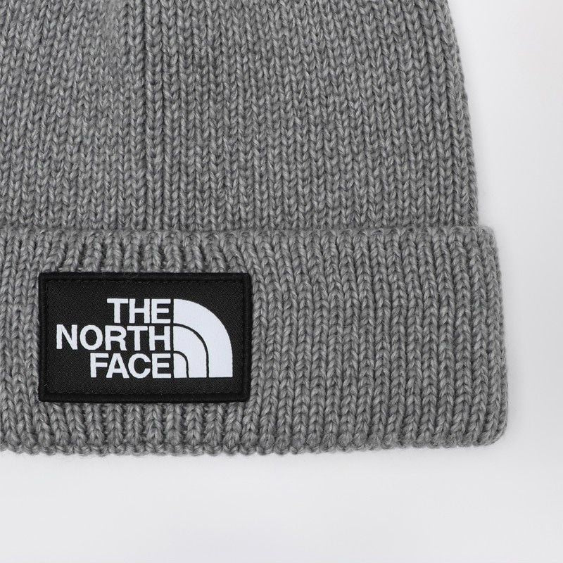 THE NORTH FACE Recycled Fabric Beanie with Logo Patch