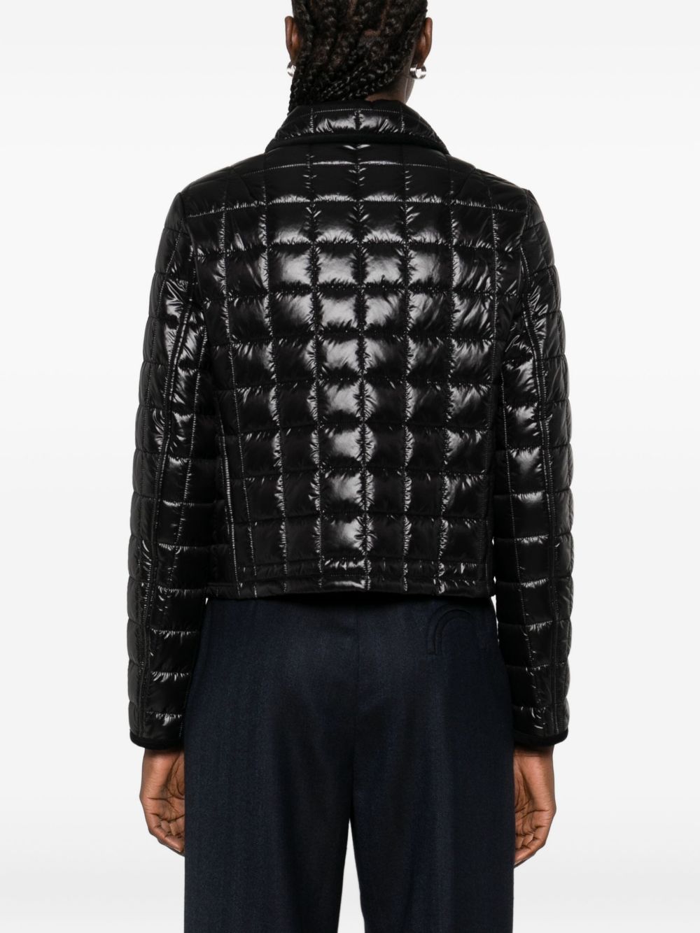 FAY Mini Short Padded Jacket with Toggle Fastening