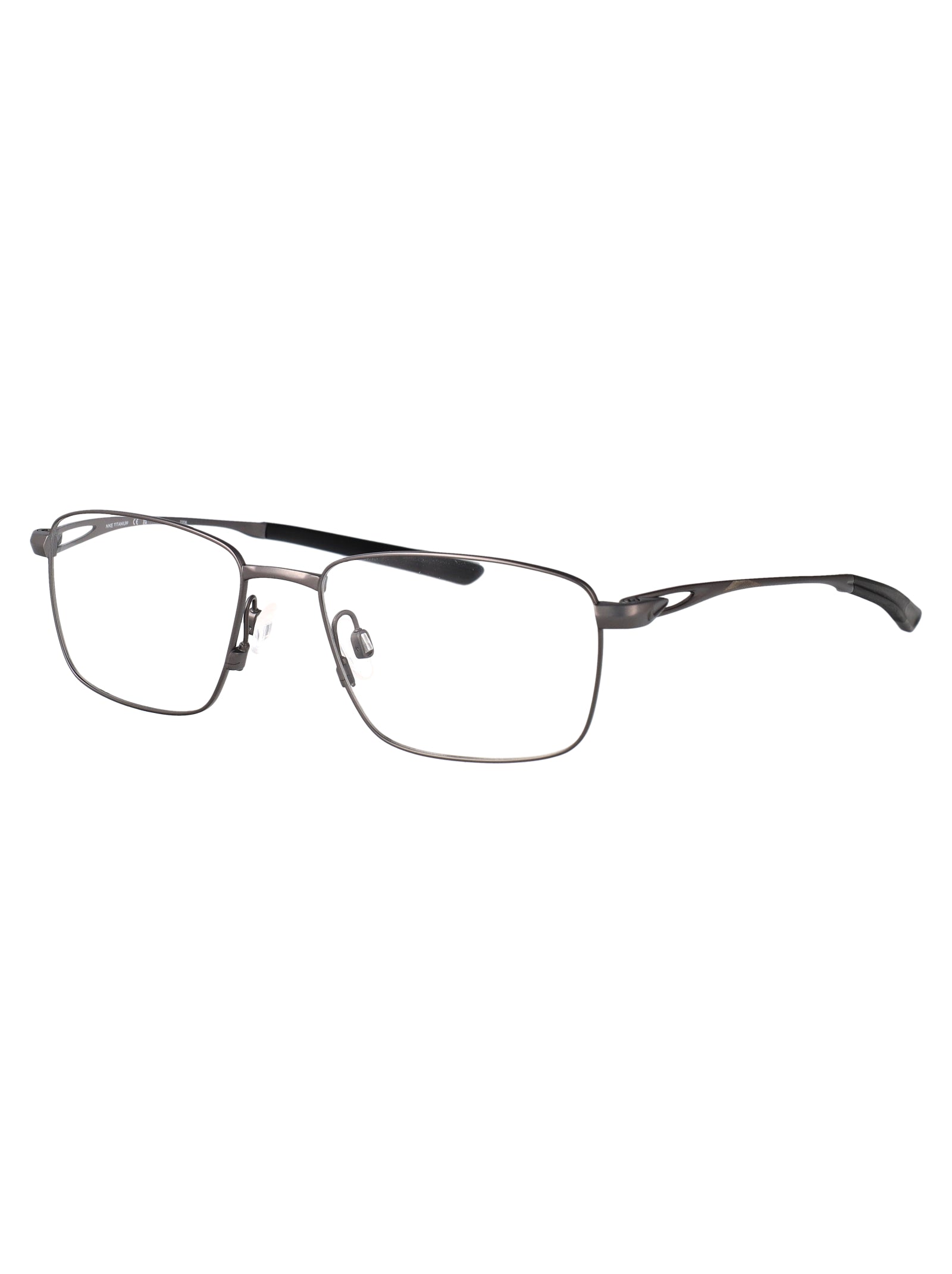 Men's Satin Gunmetal Optical Glasses - NIKE 6046