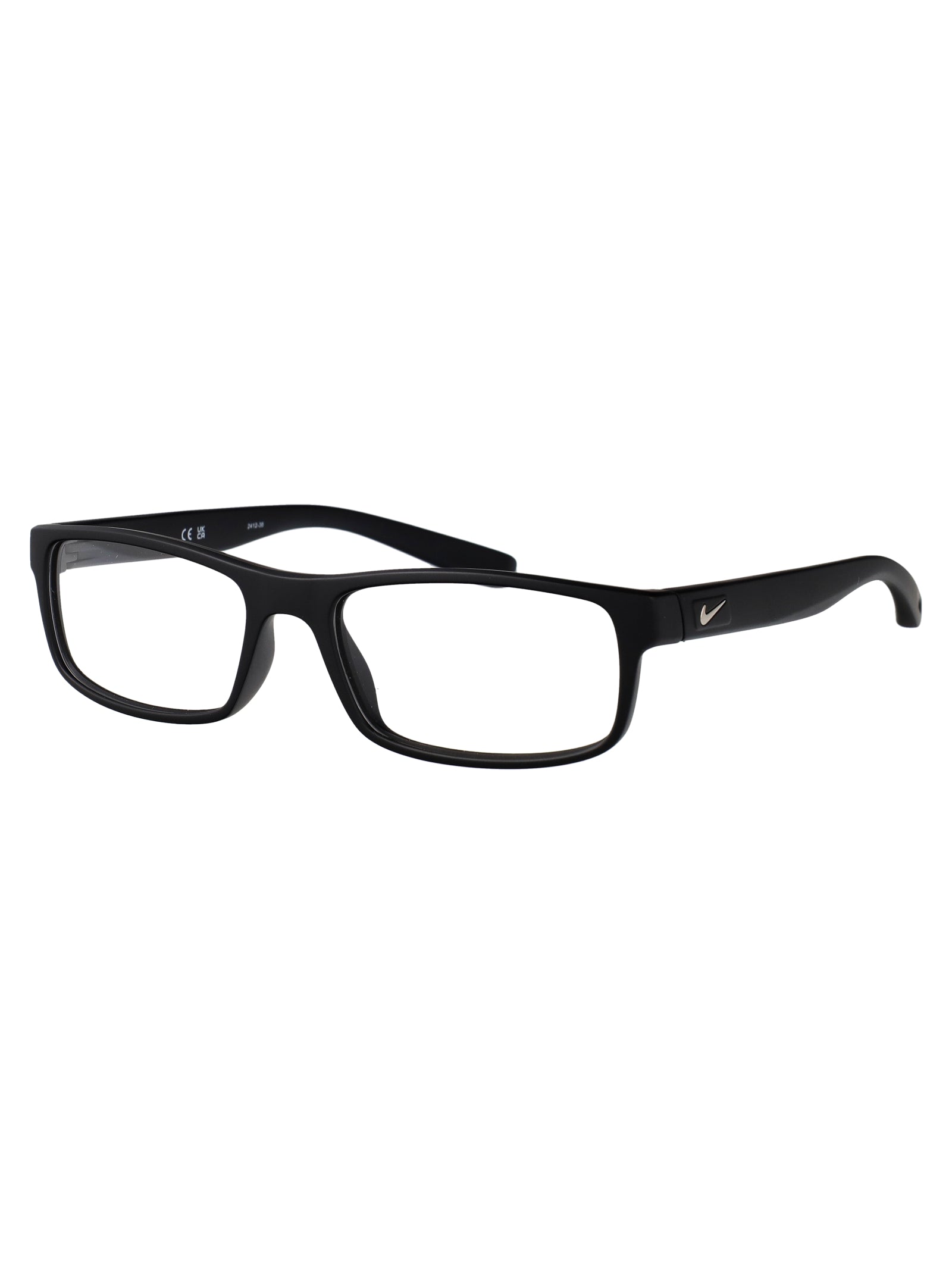 NIKE Men's Matte Black Acetate Optical Glasses