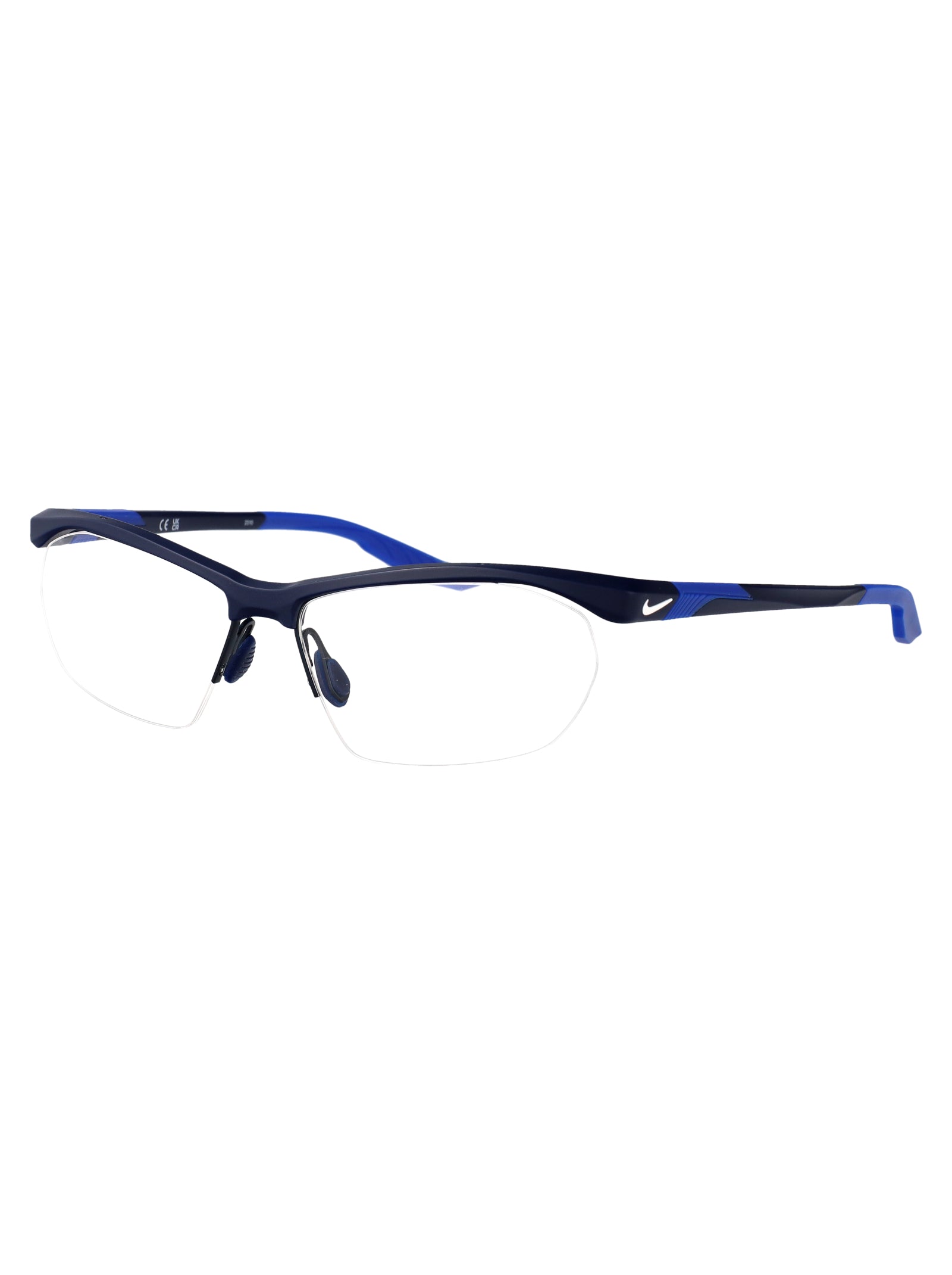 NIKE Matte Midnight Navy Acetate Optical Glasses for Men