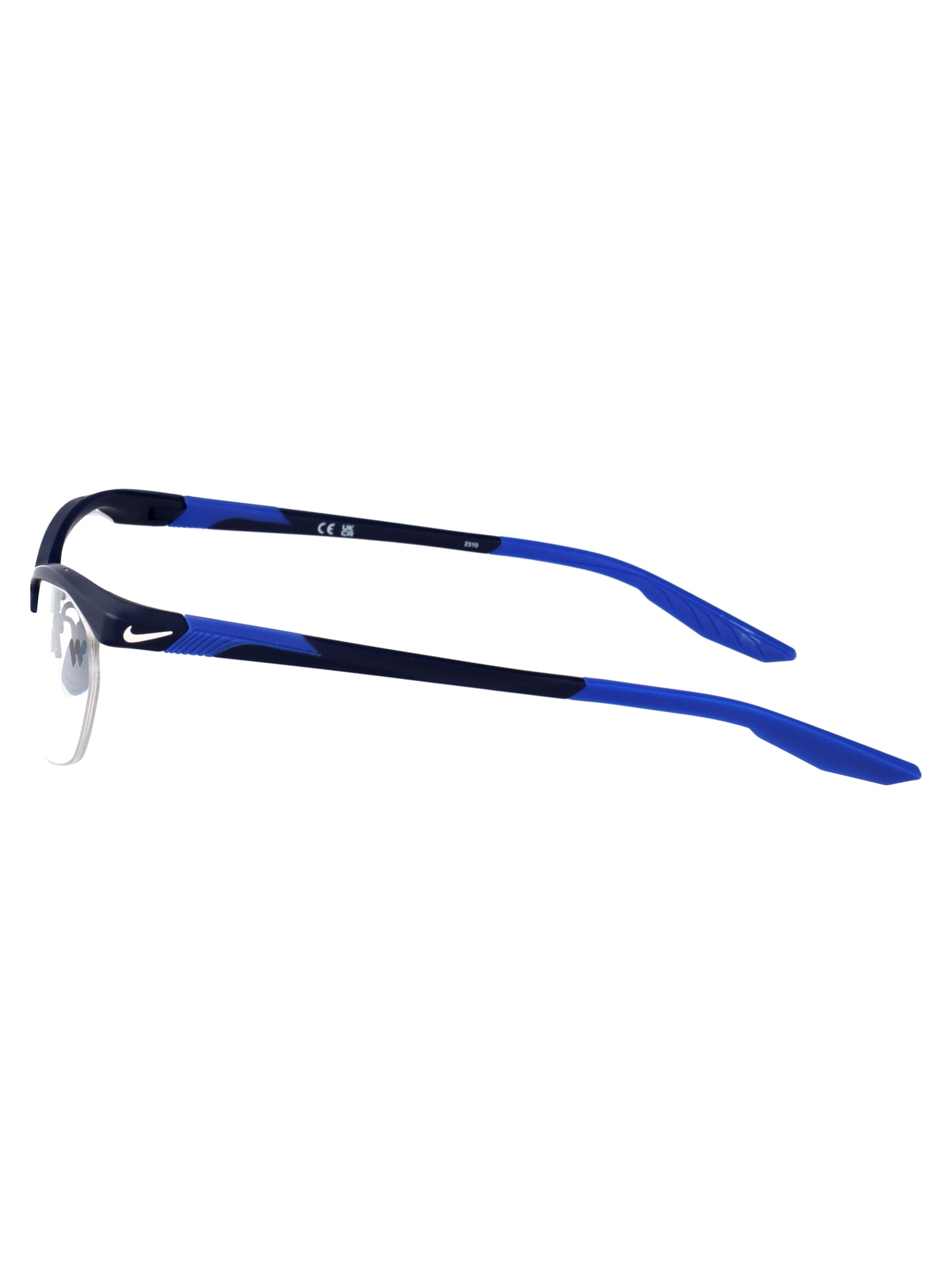 NIKE Matte Midnight Navy Acetate Optical Glasses for Men