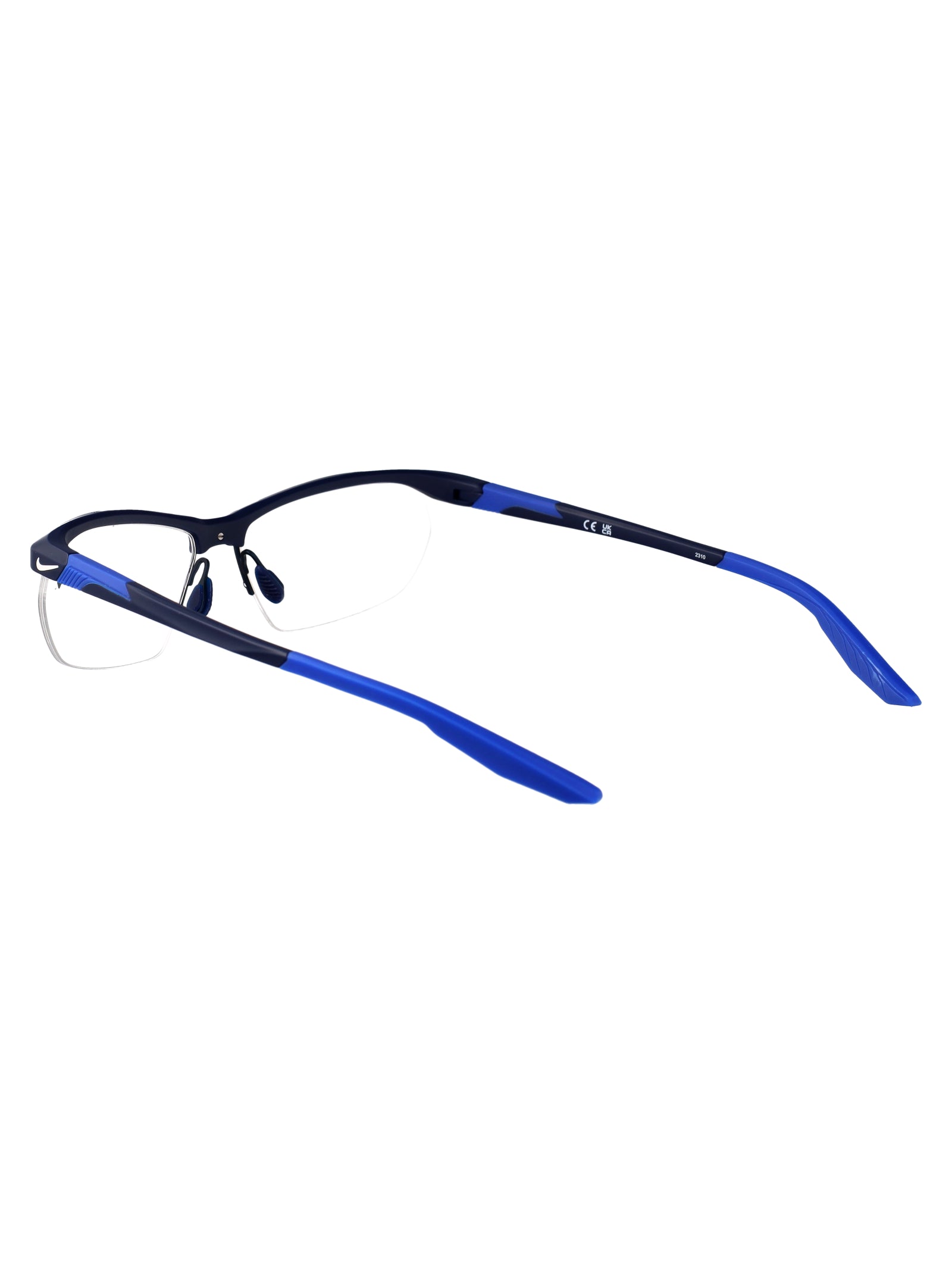 NIKE Matte Midnight Navy Acetate Optical Glasses for Men