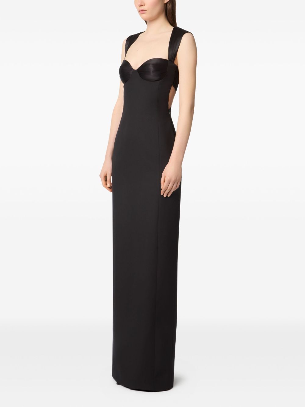 NINA RICCI Elegant Long Fitted Dress for Women