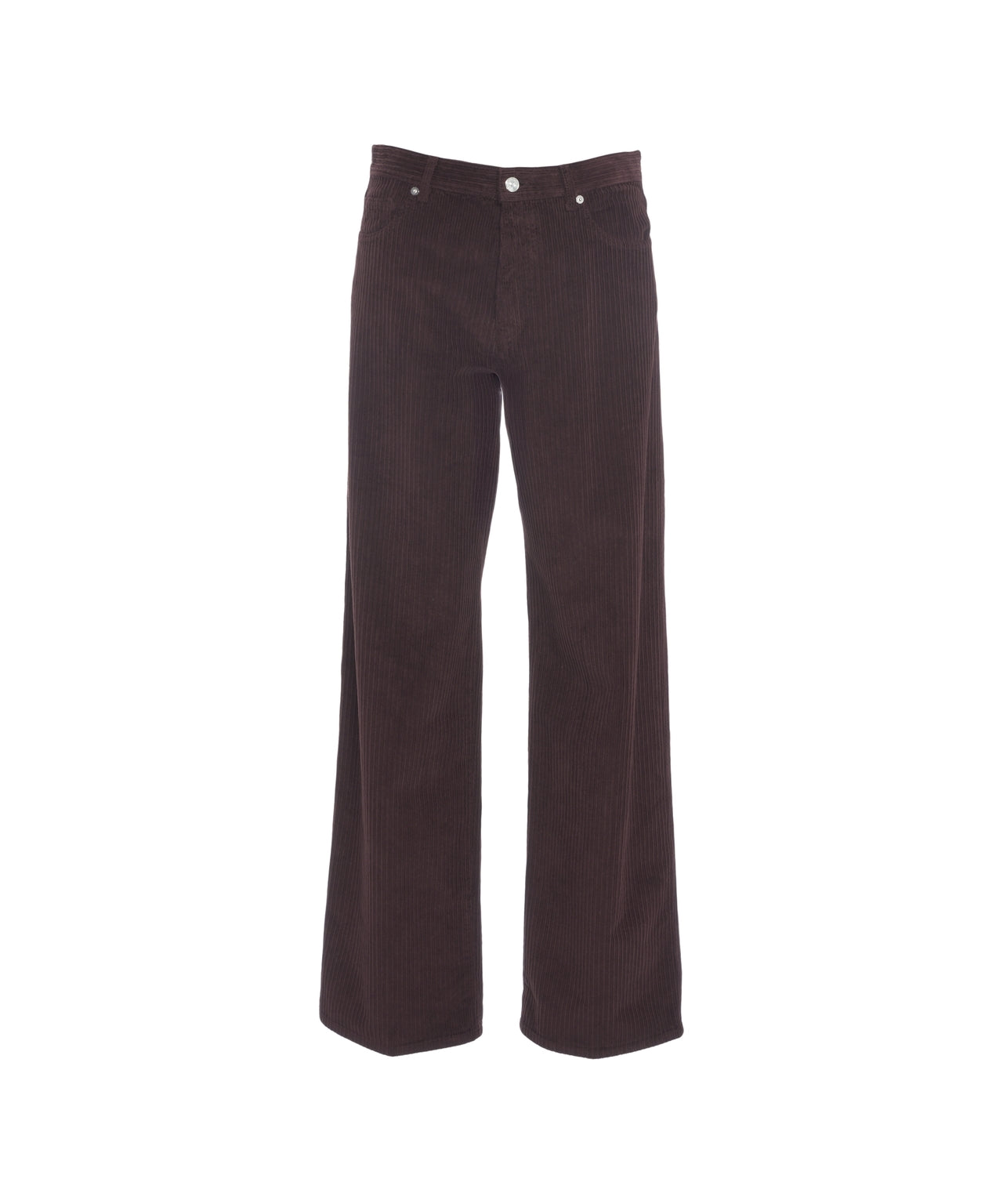 NINE IN THE MORNING Wide-Leg Corduroy Pants for Women
