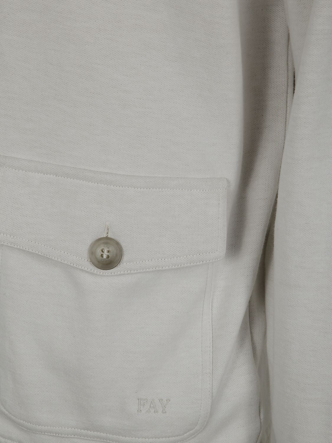 FAY Men's Mini Crew Neck Sweatshirt