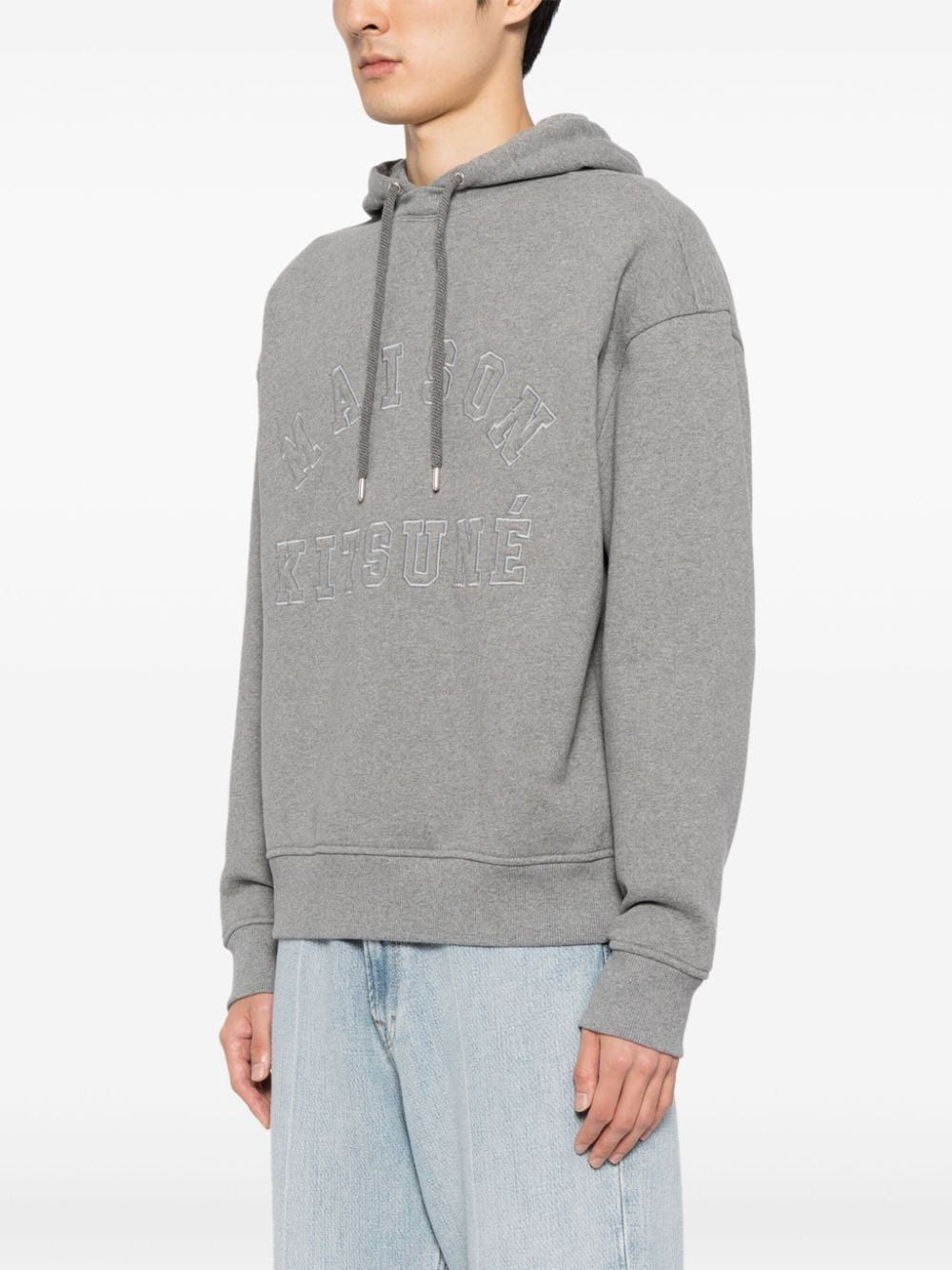 MAISON KITSUNÉ Oversized Varsity Hoodie - Men's