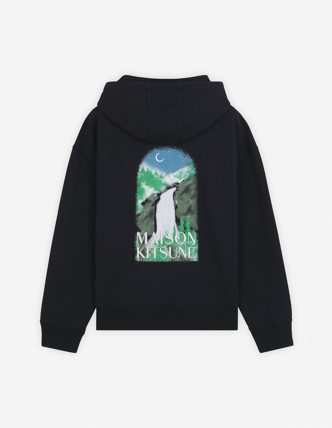 MAISON KITSUNÉ Oversized Waterfall Hoodie for Men