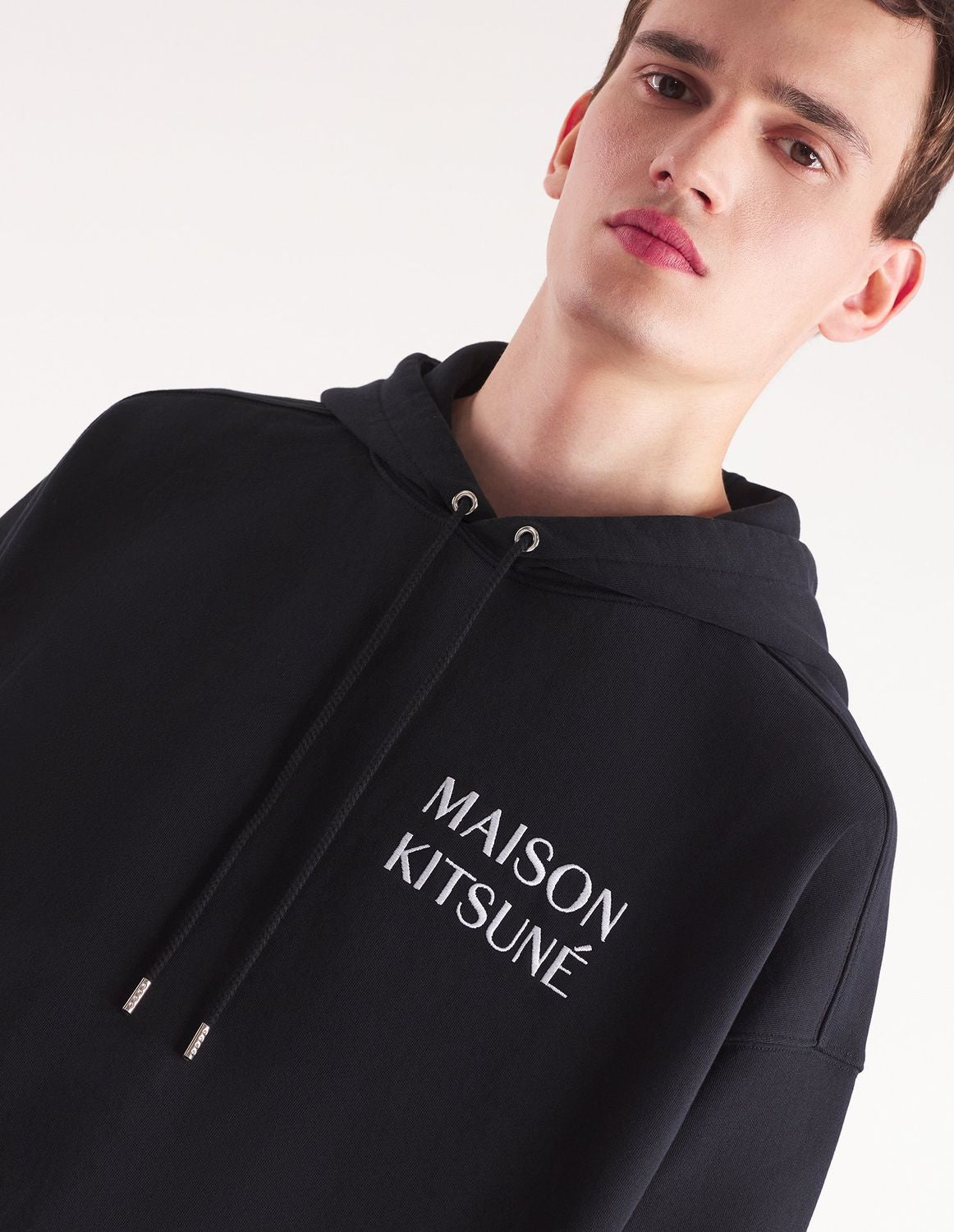 MAISON KITSUNÉ Oversized Waterfall Hoodie for Men