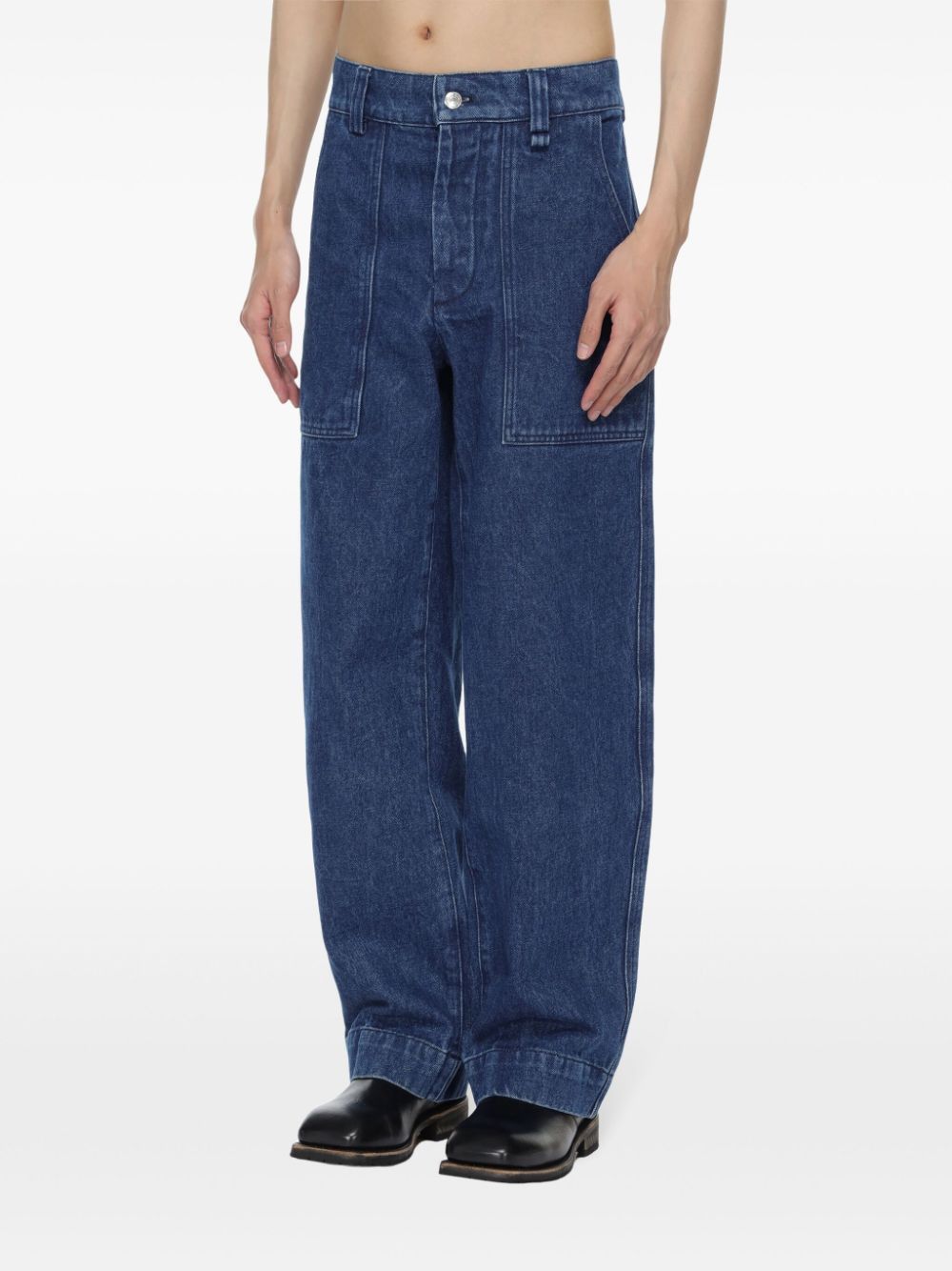 MAISON KITSUNÉ Men's Classic Workwear Pants