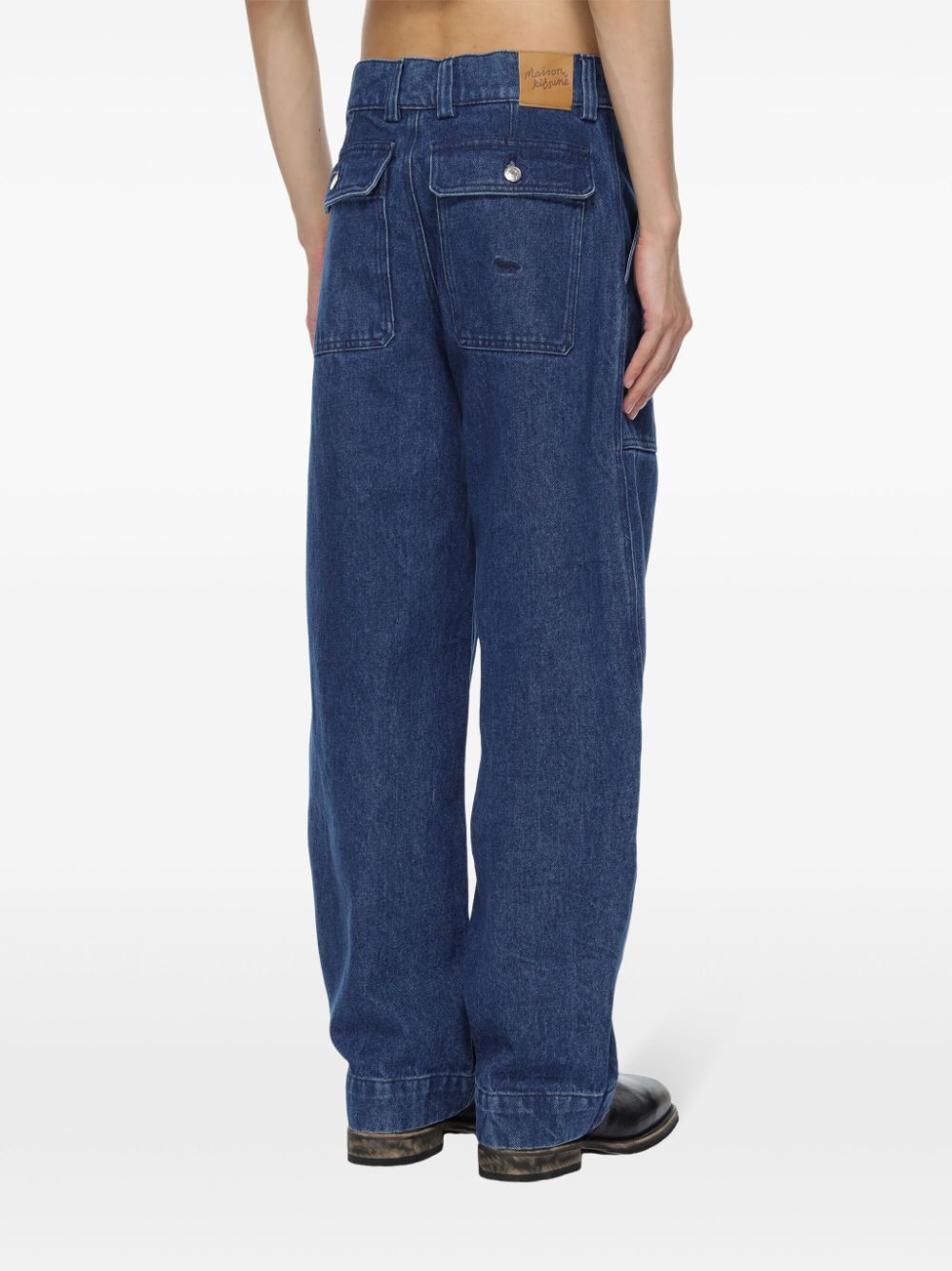MAISON KITSUNÉ Men's Classic Workwear Pants