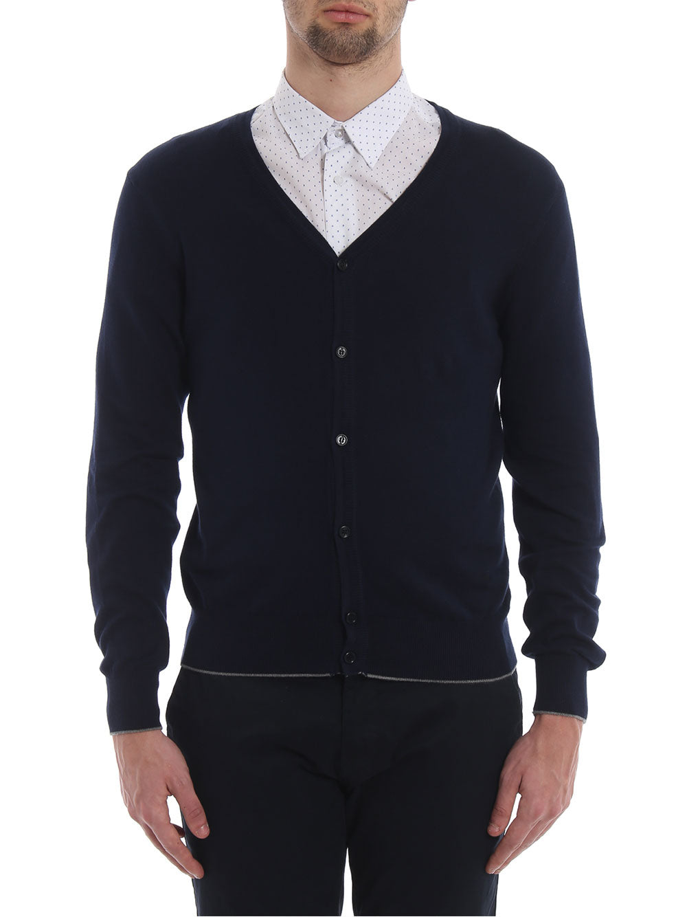 FAY Men's Cotton Cardigan