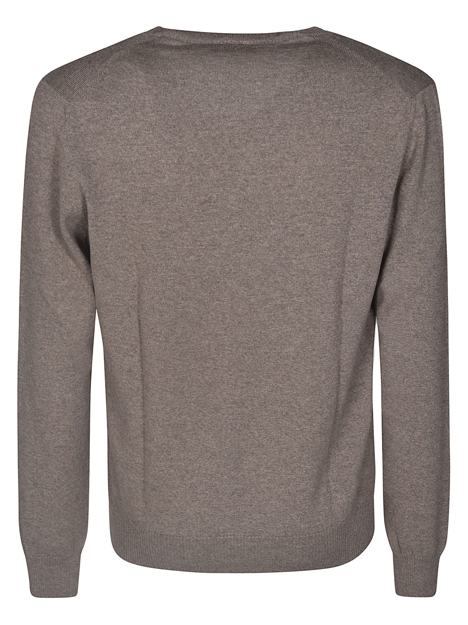 FAY V-Neck Fine-Knit Sweatshirt - Men’s Casual Layering Essential