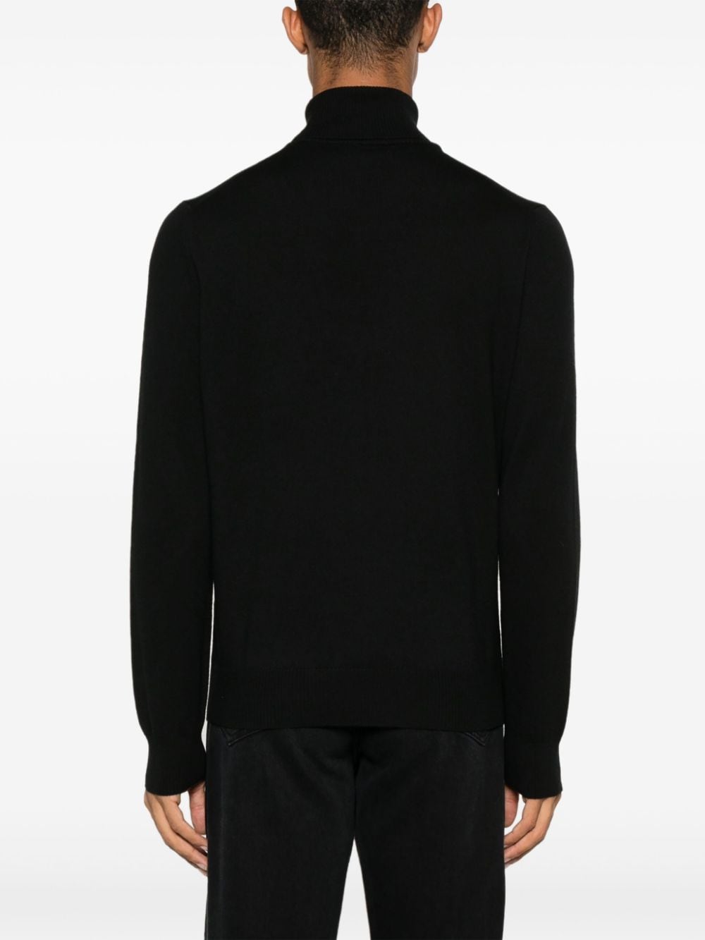 FAY Ribbed Turtleneck Sweater for Men