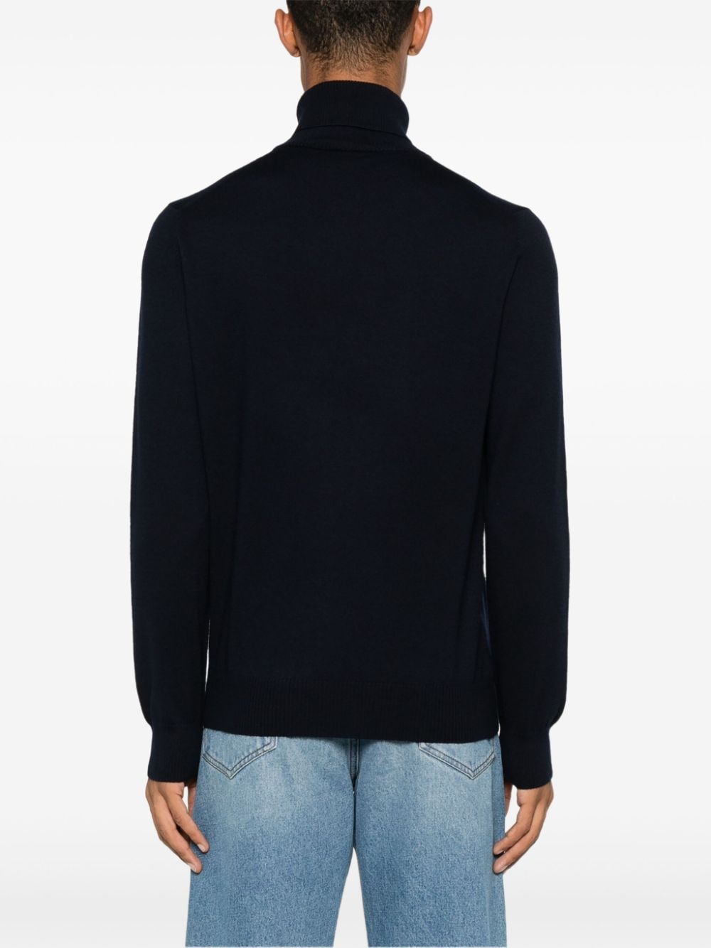FAY Ribbed Turtleneck Sweater for Men