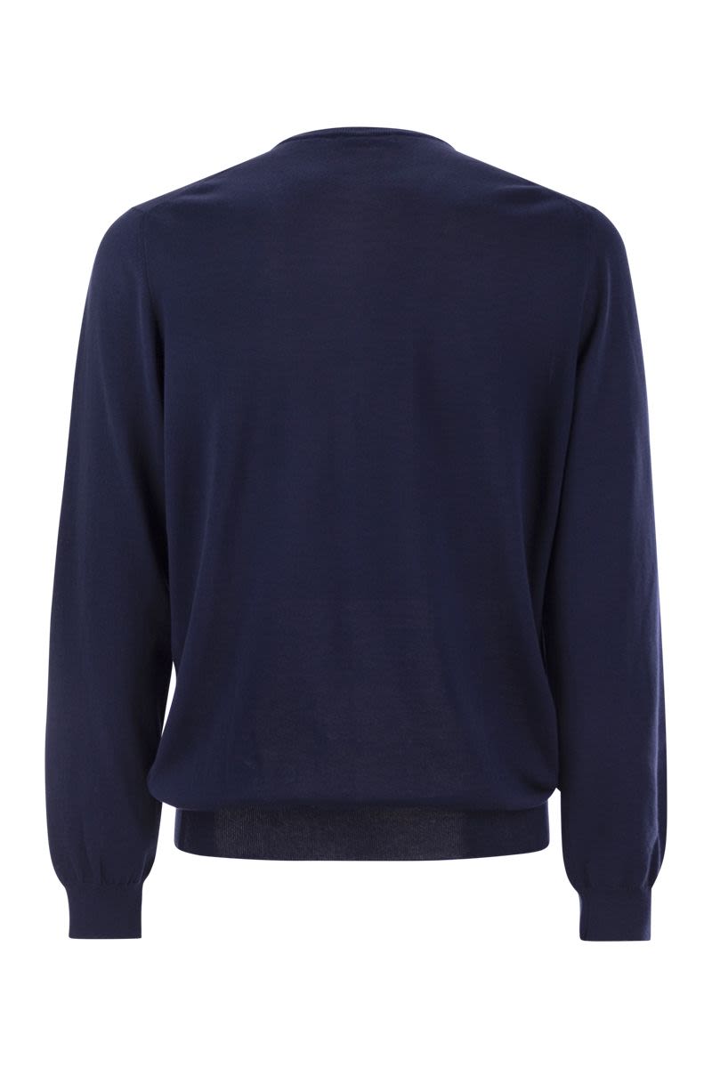 FAY Cotton Crew-Neck Jumper for Men