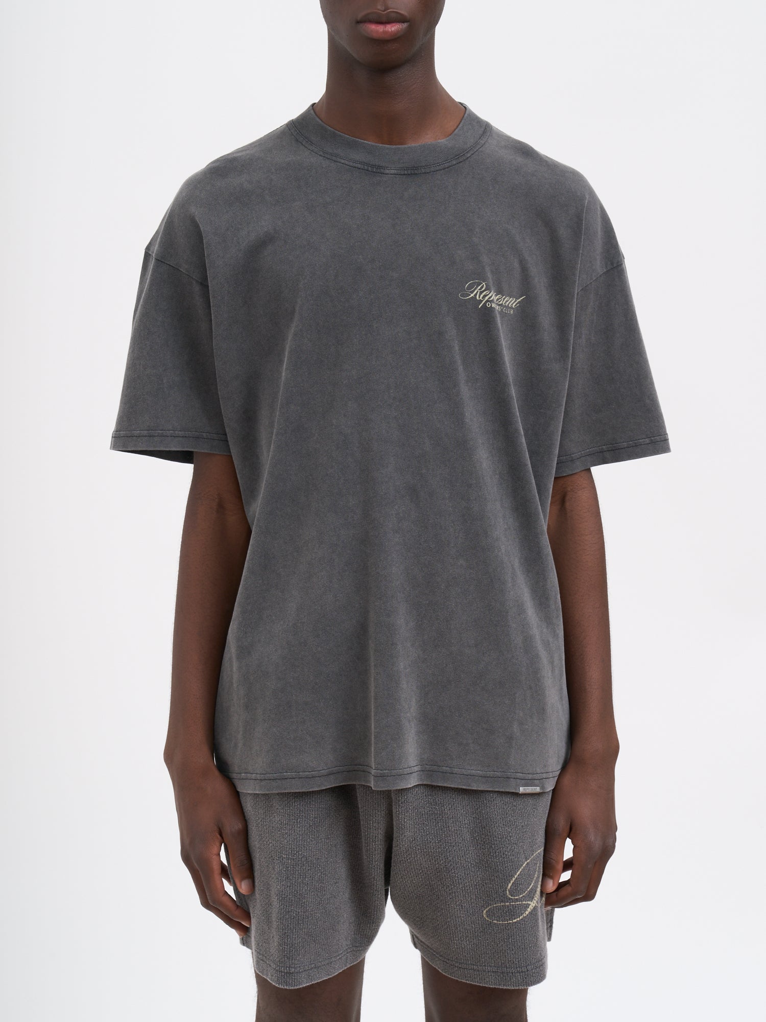 REPRESENT Oversized Owners Club Script T-Shirt - Size M