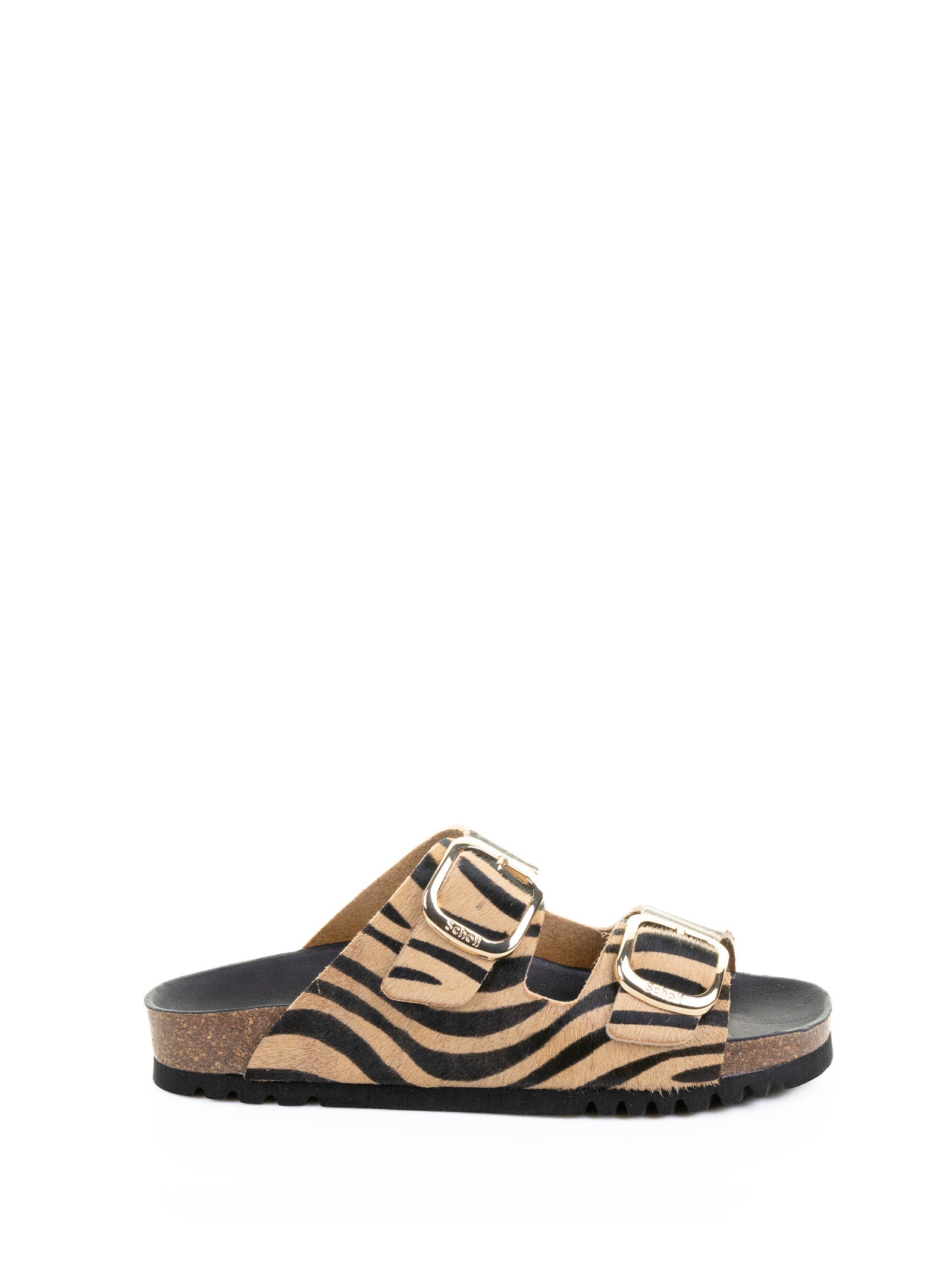 SCHOLL Mini Tiger Print Slip-On Slippers for Women
