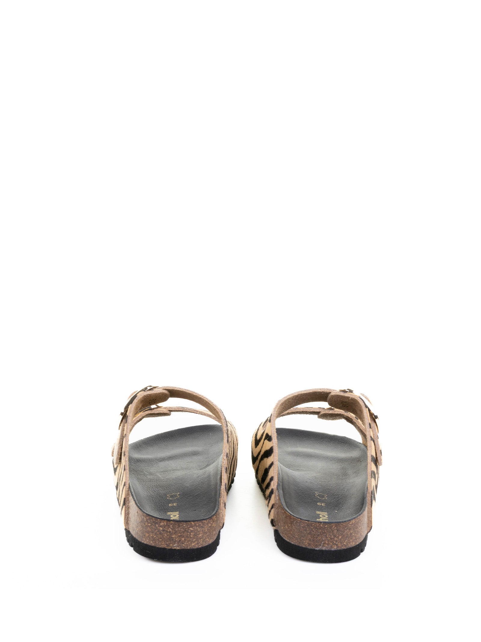 SCHOLL Mini Tiger Print Slip-On Slippers for Women